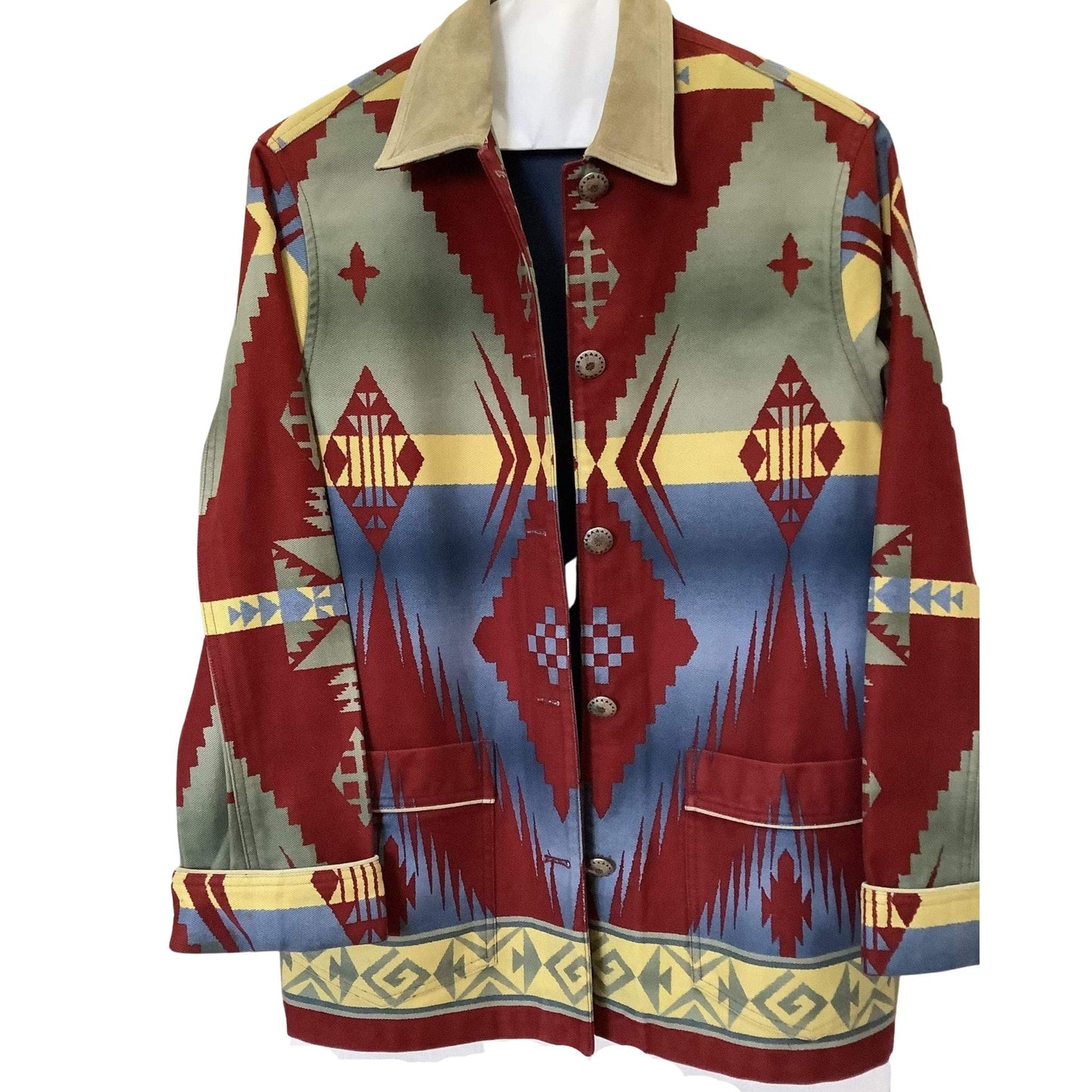 Blanket Print Blazer