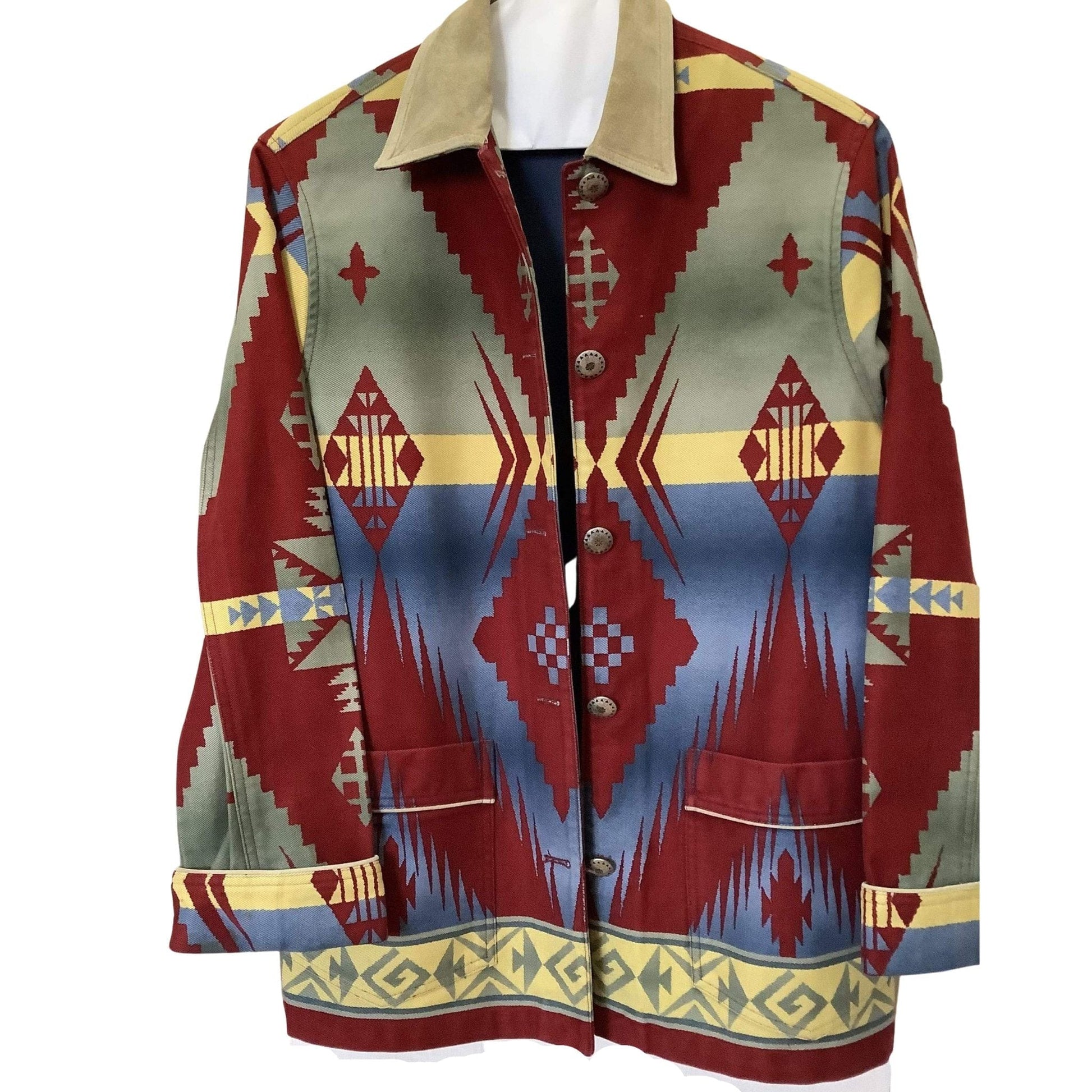 Blanket Print Blazer