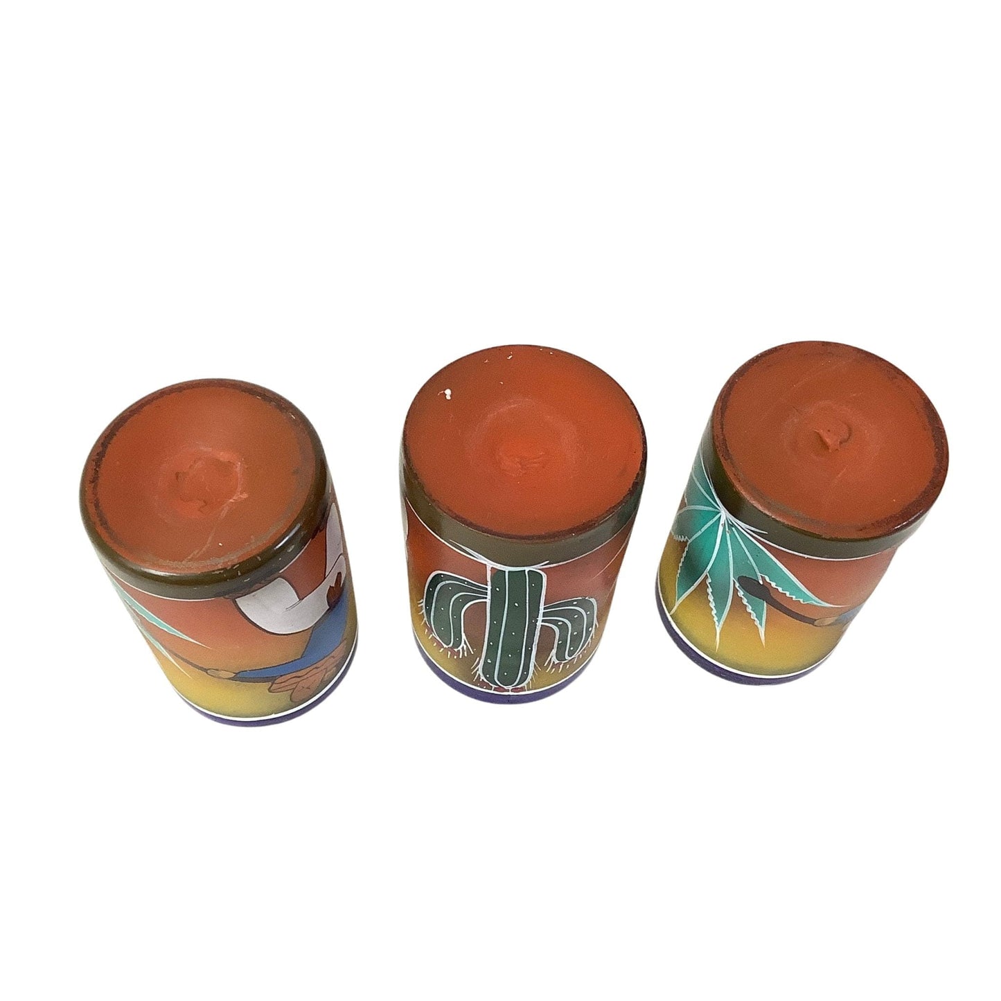 Blown Glass Tumblers 1940s