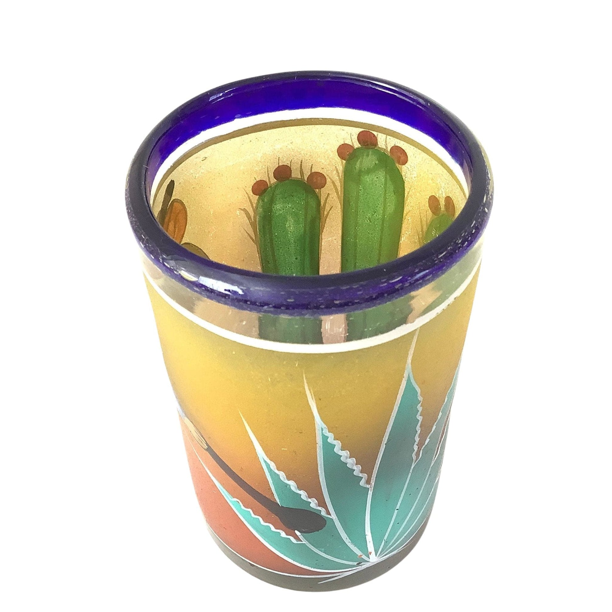 Blown Glass Tumblers 1940s