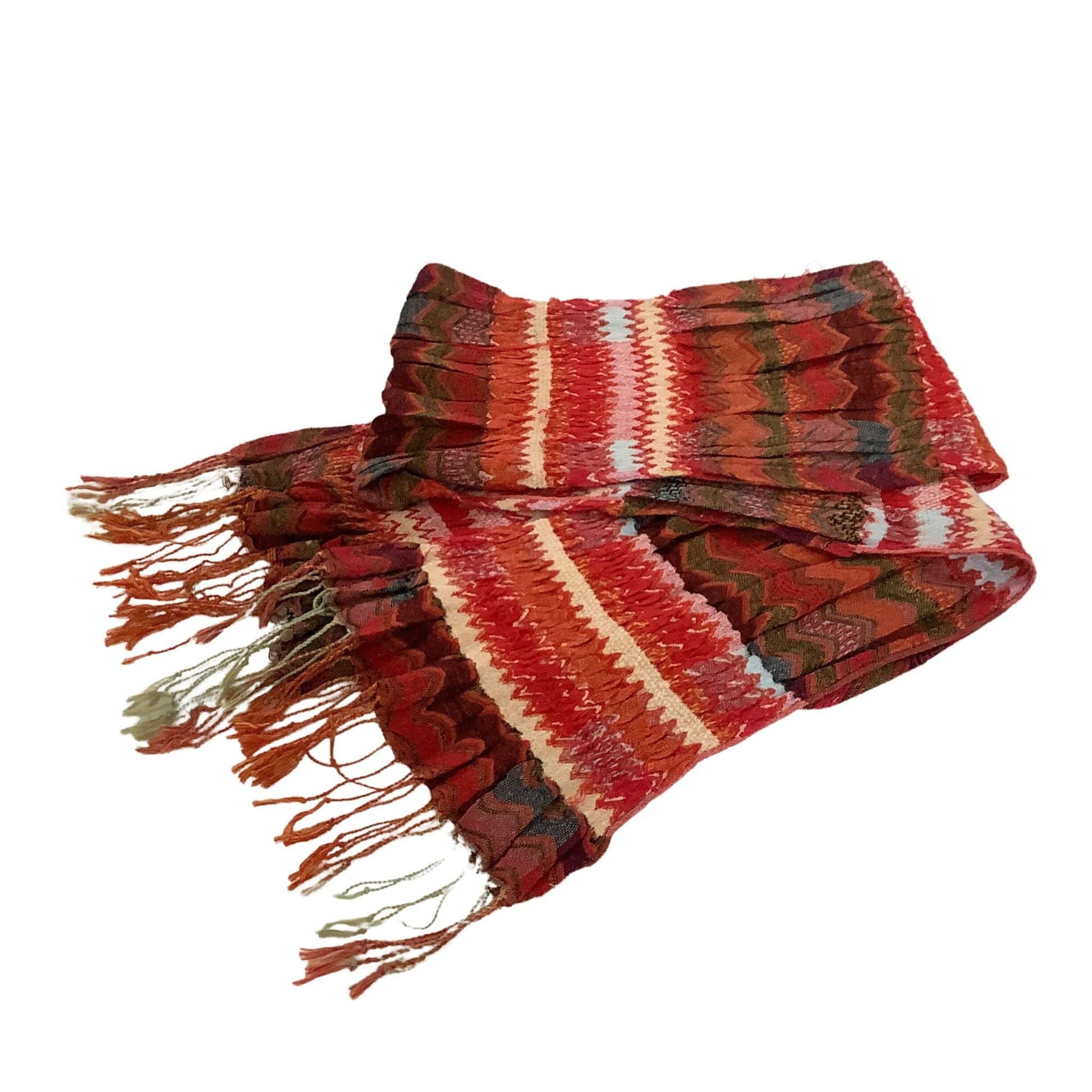 Boho Knitted Scarf