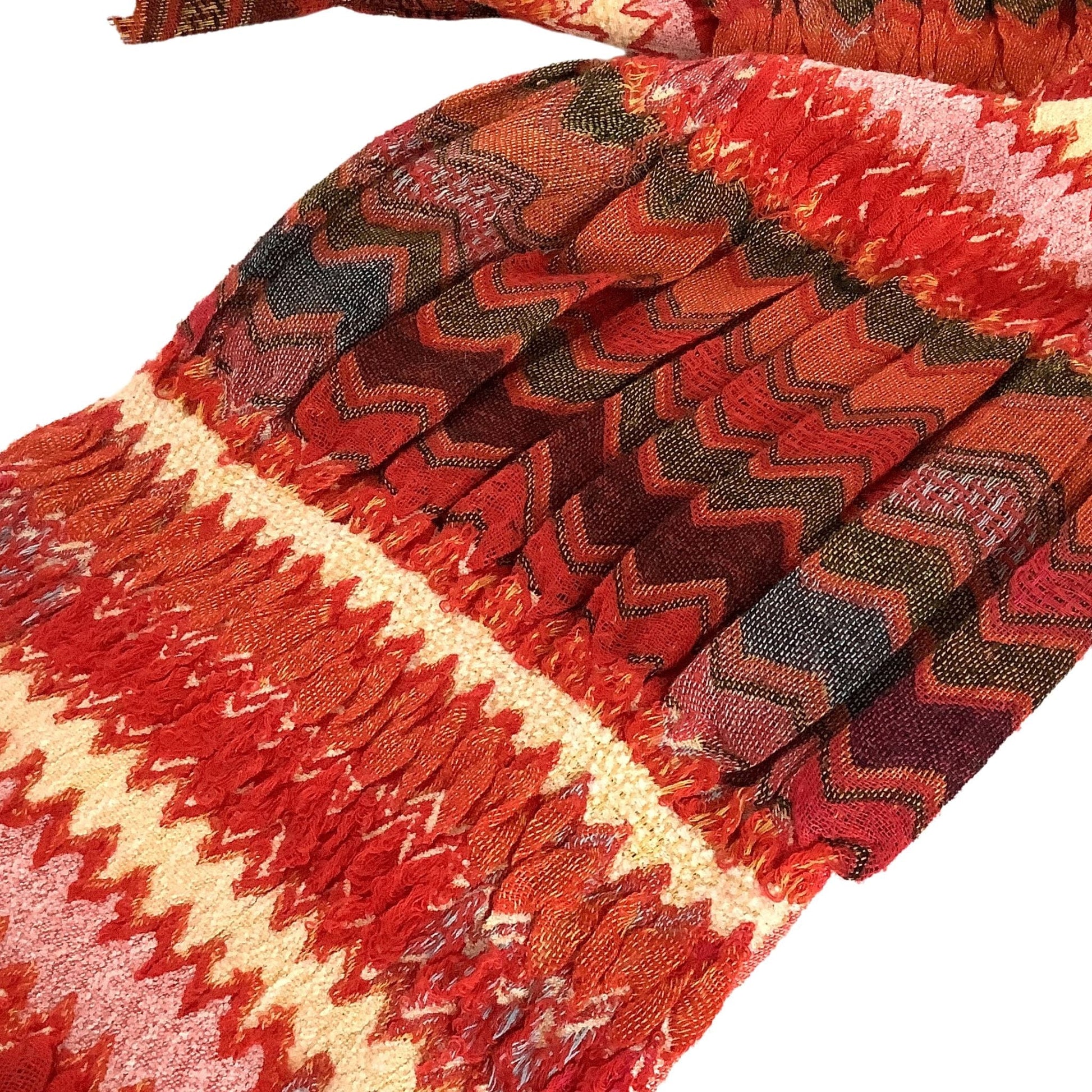 Boho Knitted Scarf