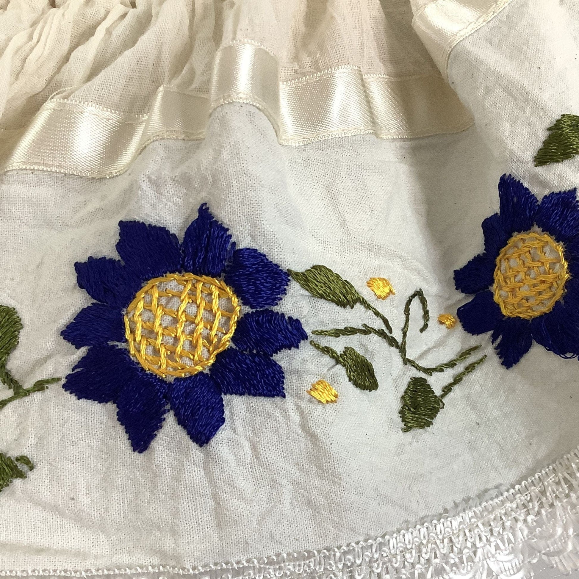 Boho Summer Blouse - Vintage 1980s New Old Stock