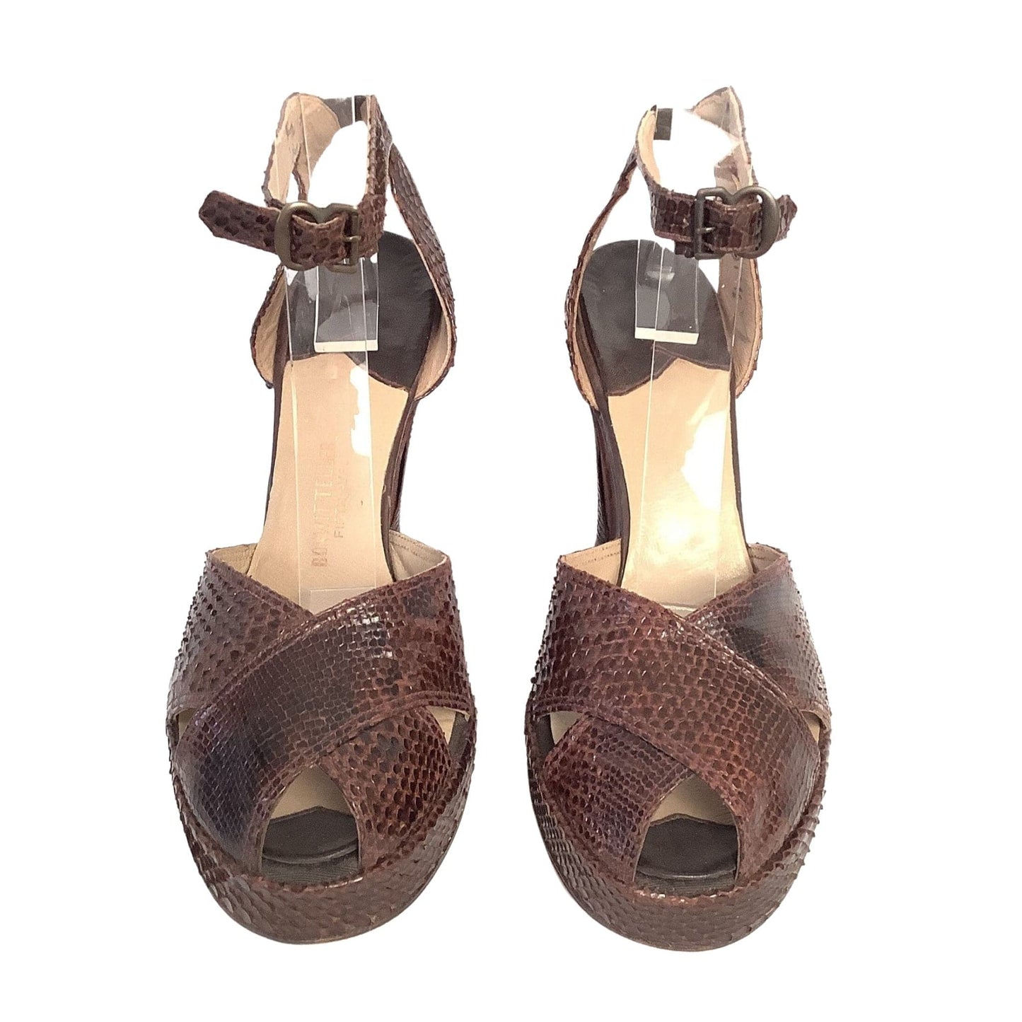 Bonwit Teller Brown Heels