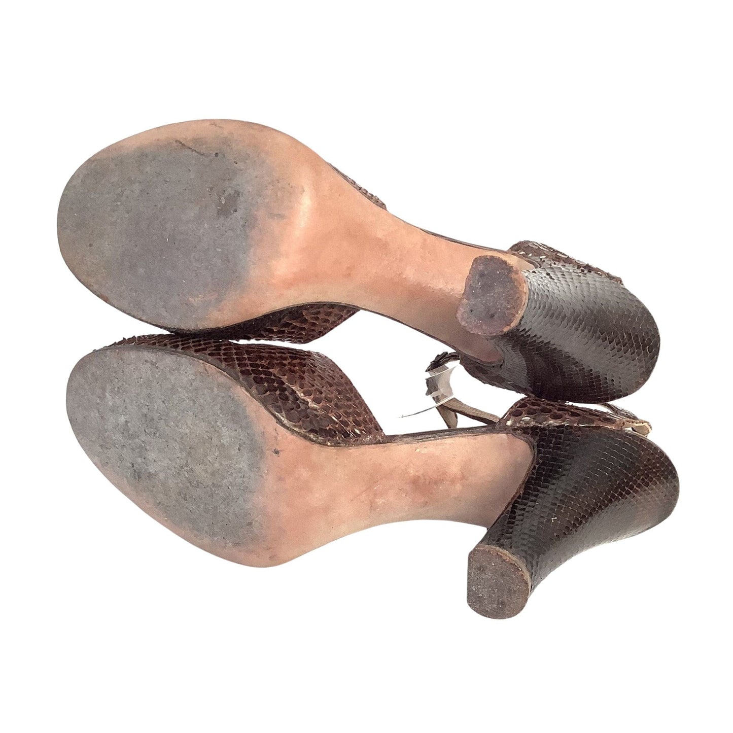 Bonwit Teller Brown Heels