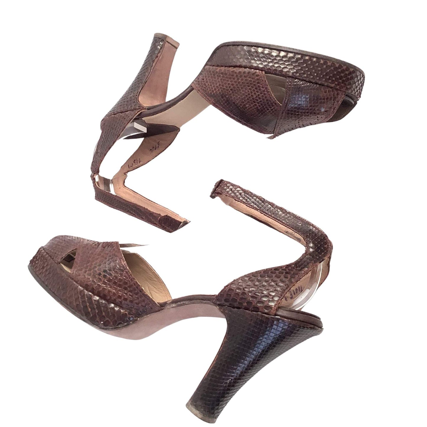 Bonwit Teller Brown Heels