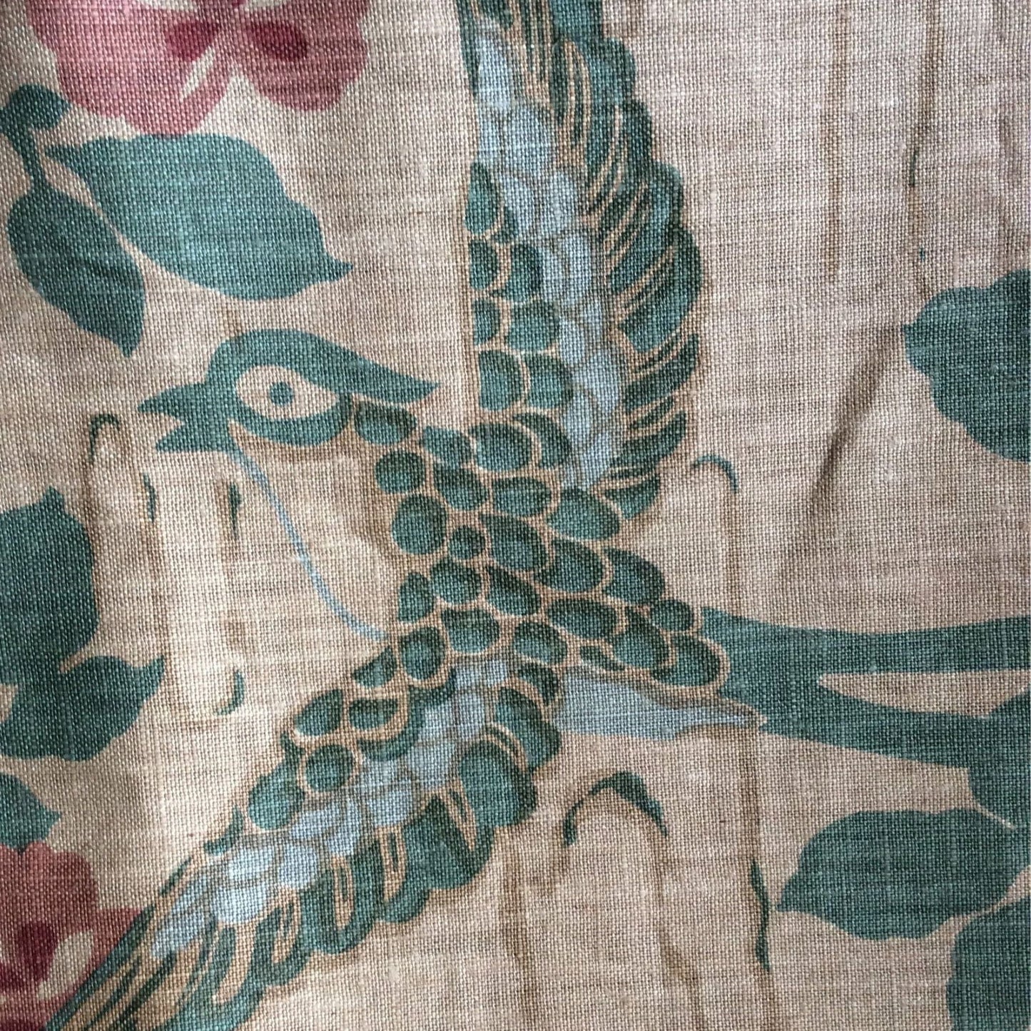 Botanical Linen Tablecloth