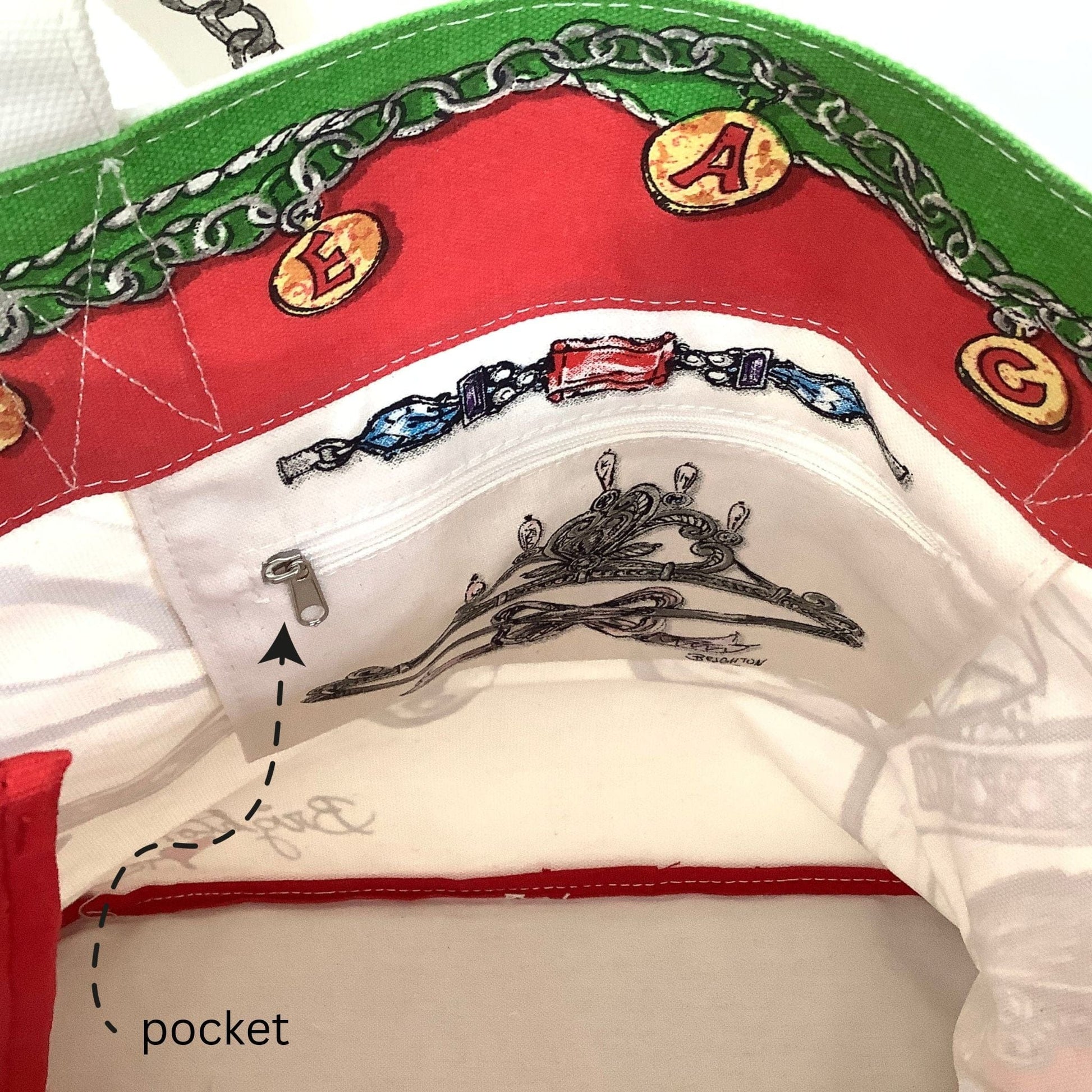 Brighton Novelty Tote Bag