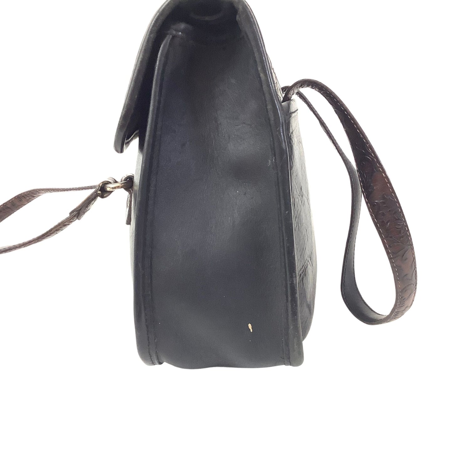 Brighton Western Bag Black / Leather / Vintage 1980s