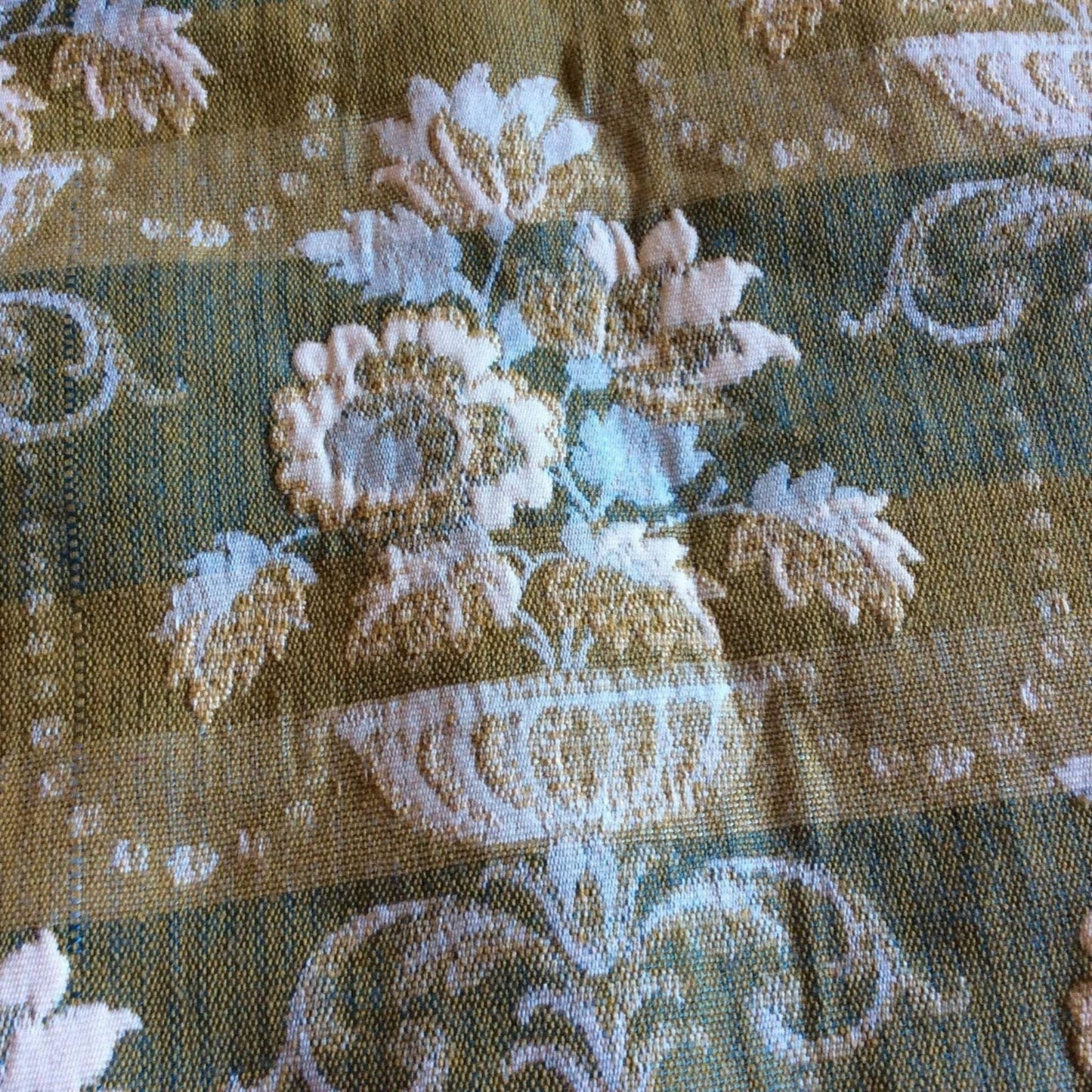 Brocade Fabric Remnant