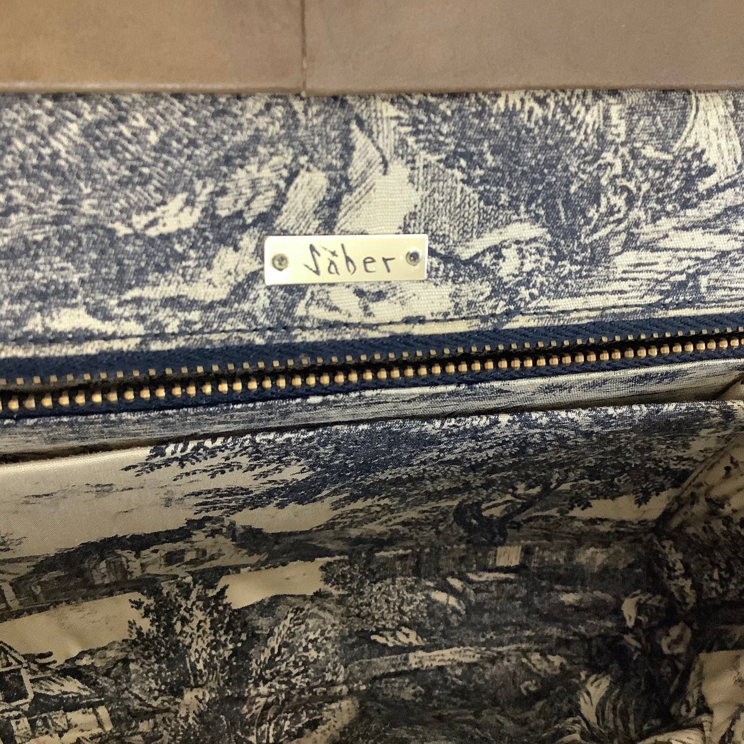 Brown Leather Funky Purse