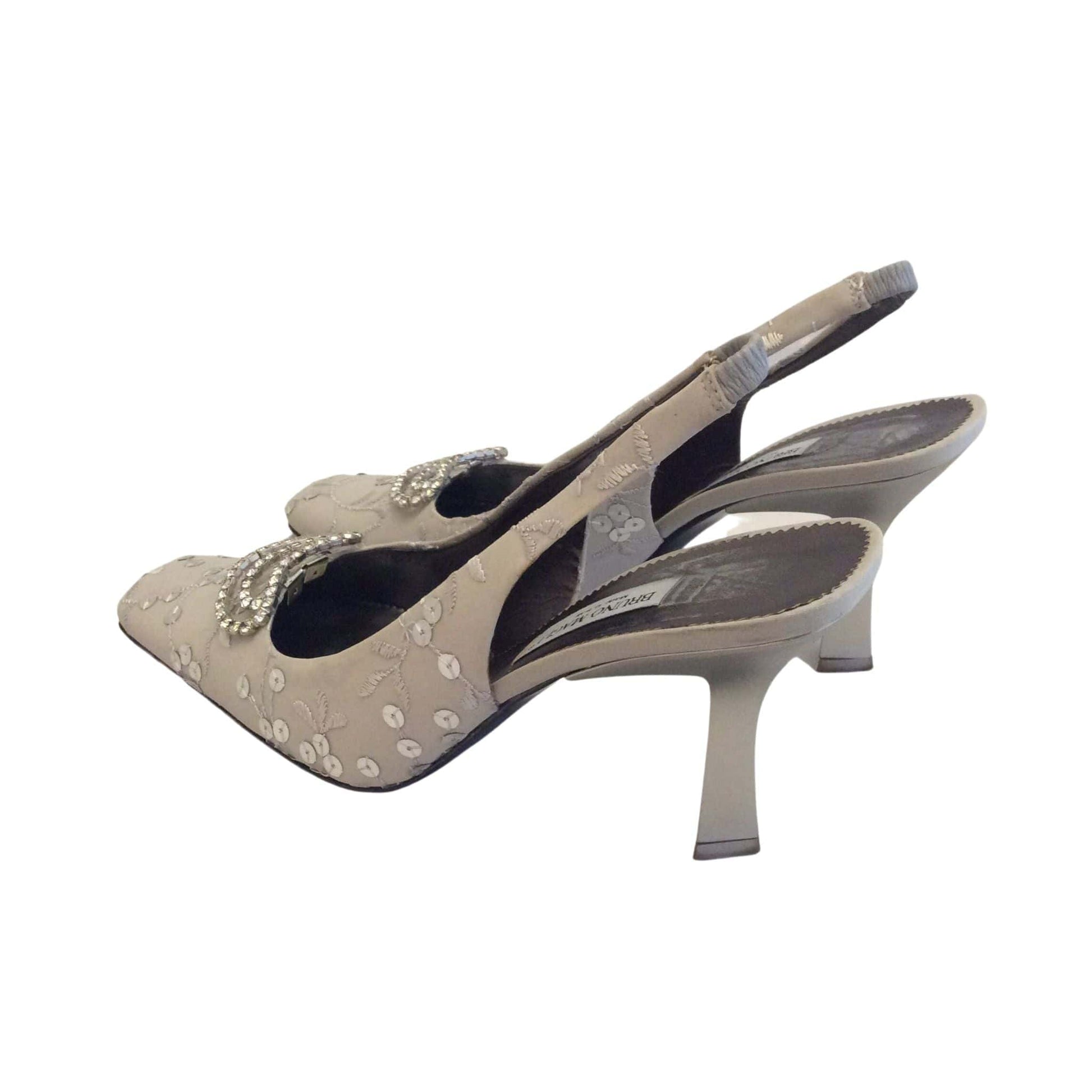 Bruno Magli Gray Heels