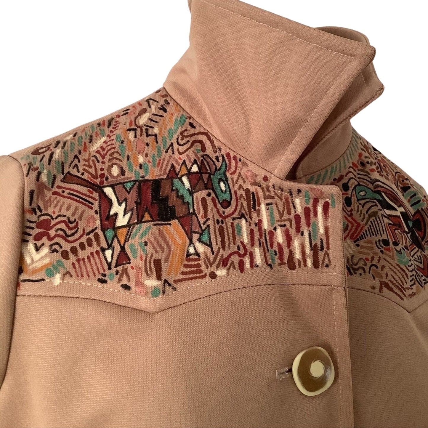 Buffy Originals Blouse - Native American Motif