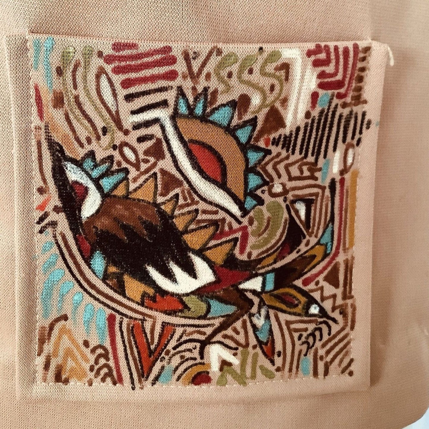 Buffy Originals Blouse - Native American Motif