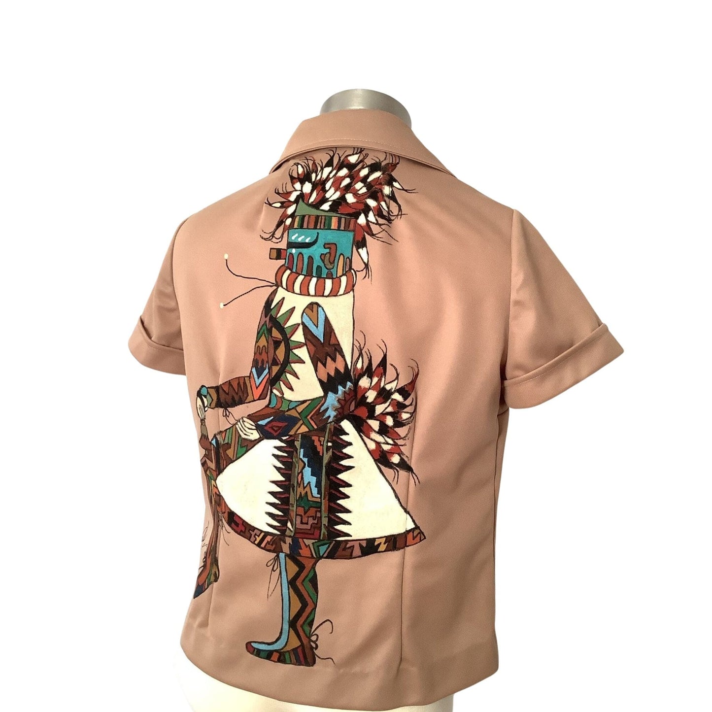 Buffy Originals Blouse - Native American Motif