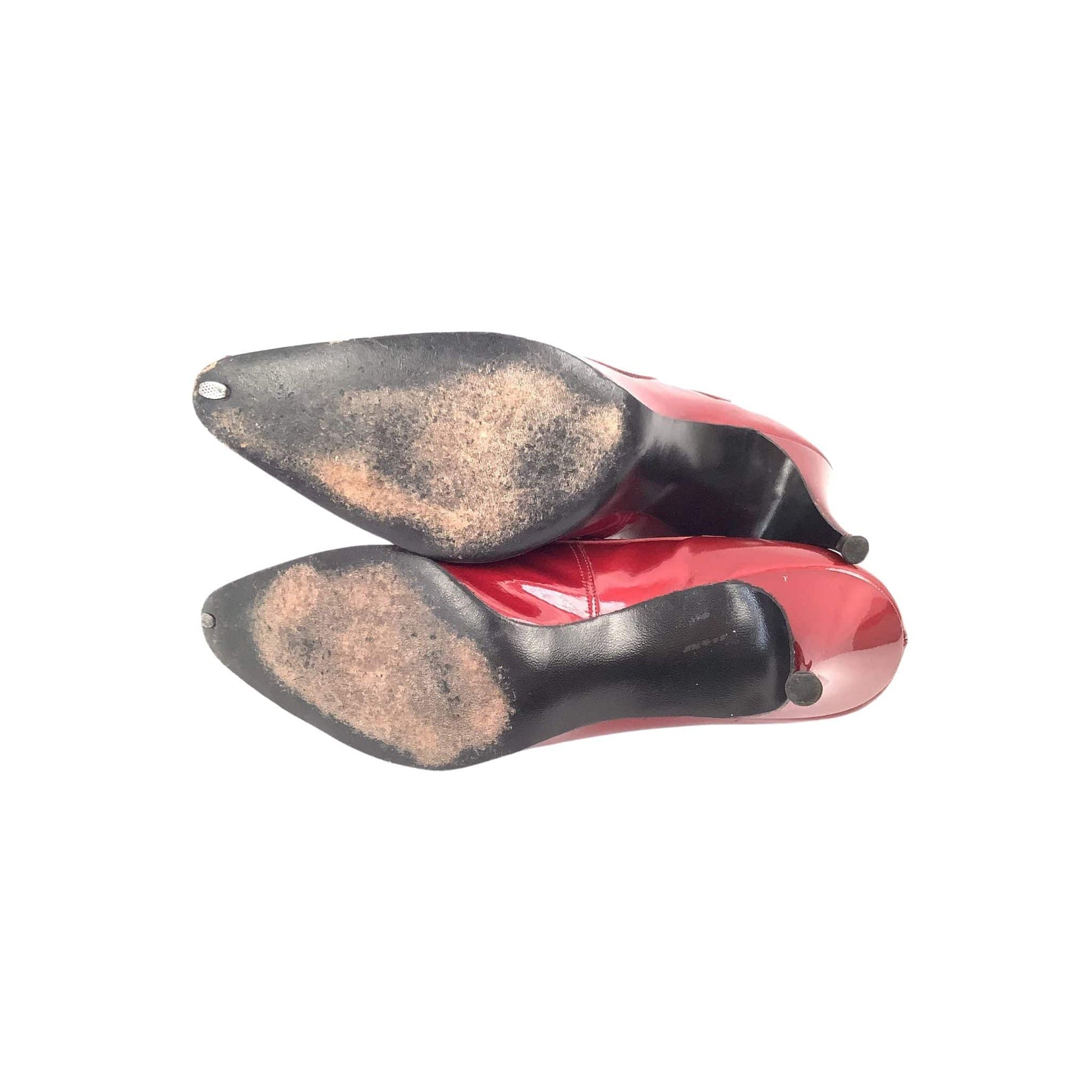 Burgundy Pinup Heels