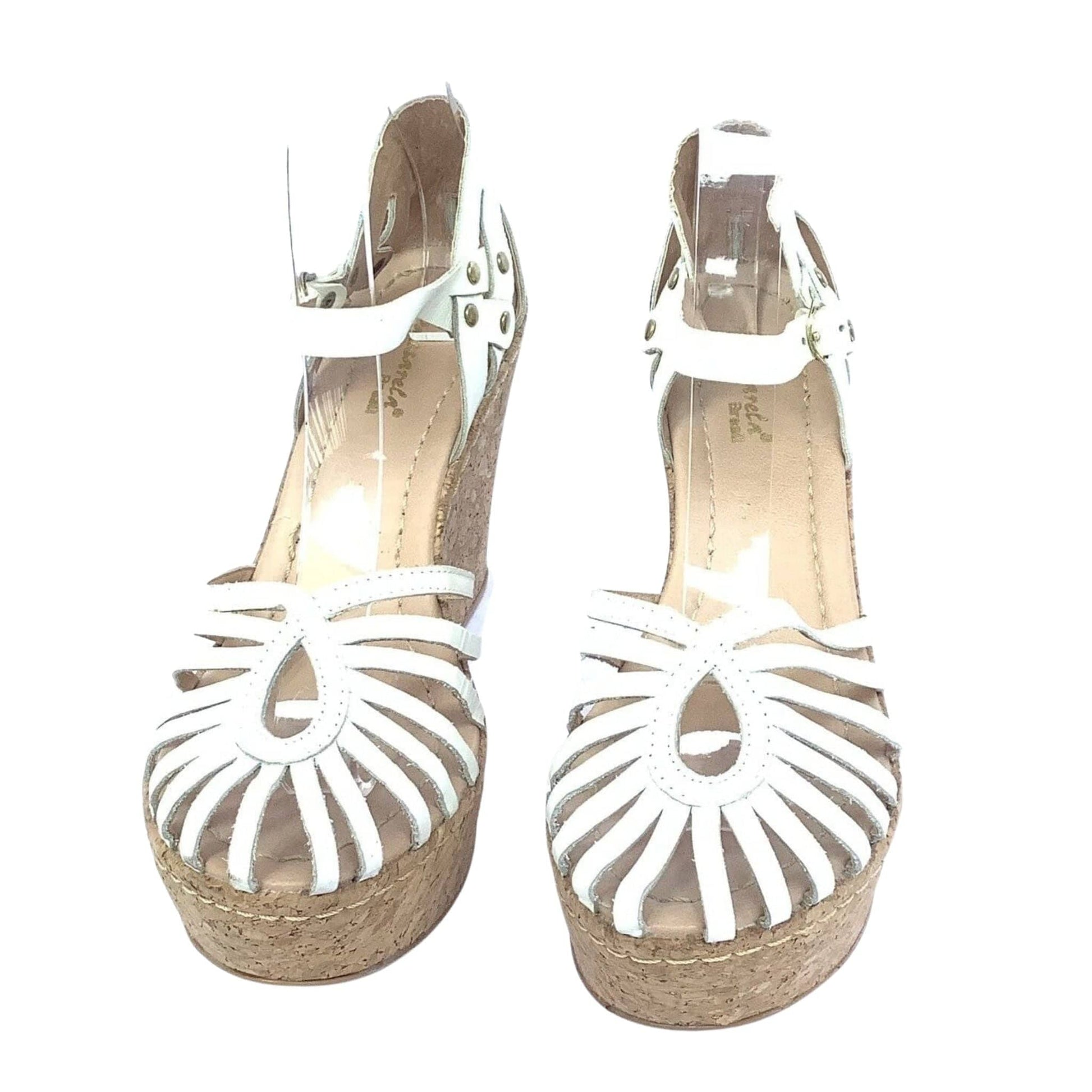 Caged Platform Sandals