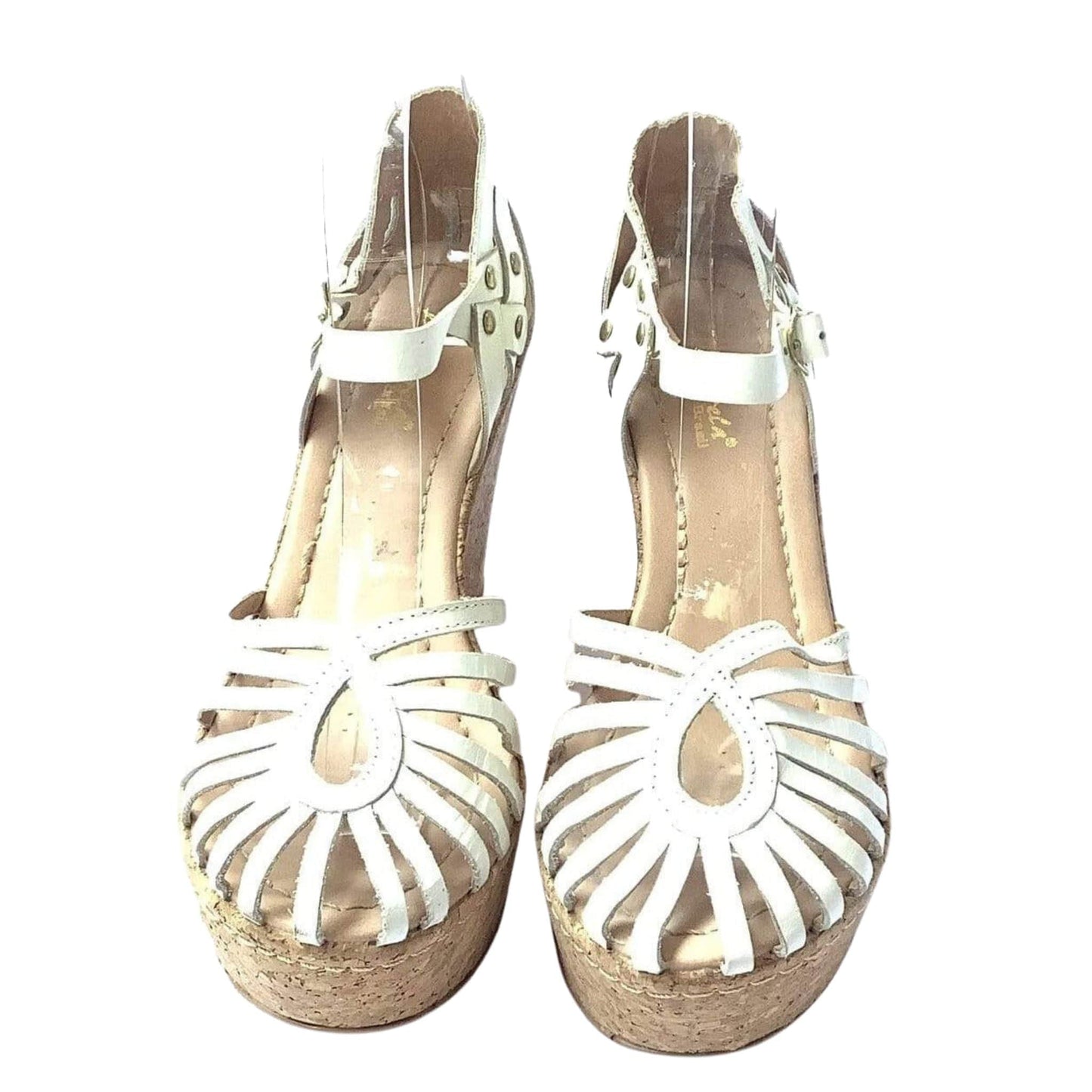 Caged Platform Sandals