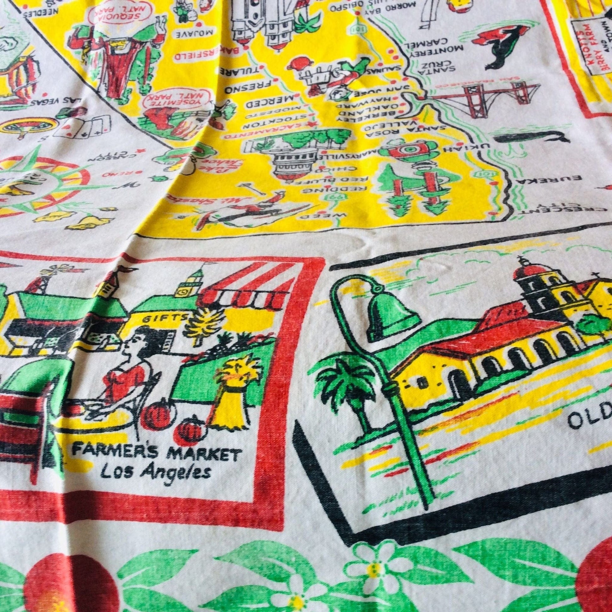 California Novelty Tablecloth