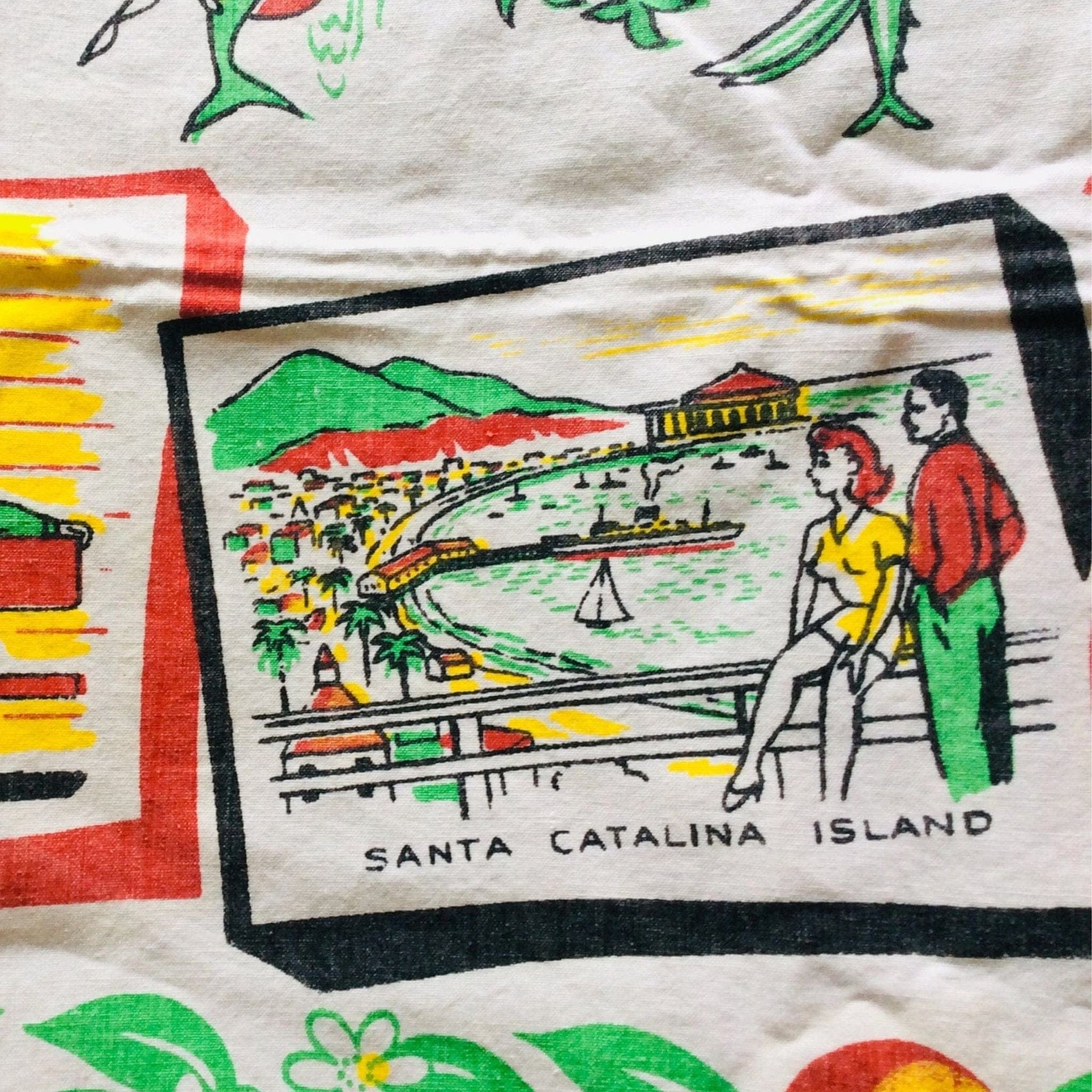 California Novelty Tablecloth