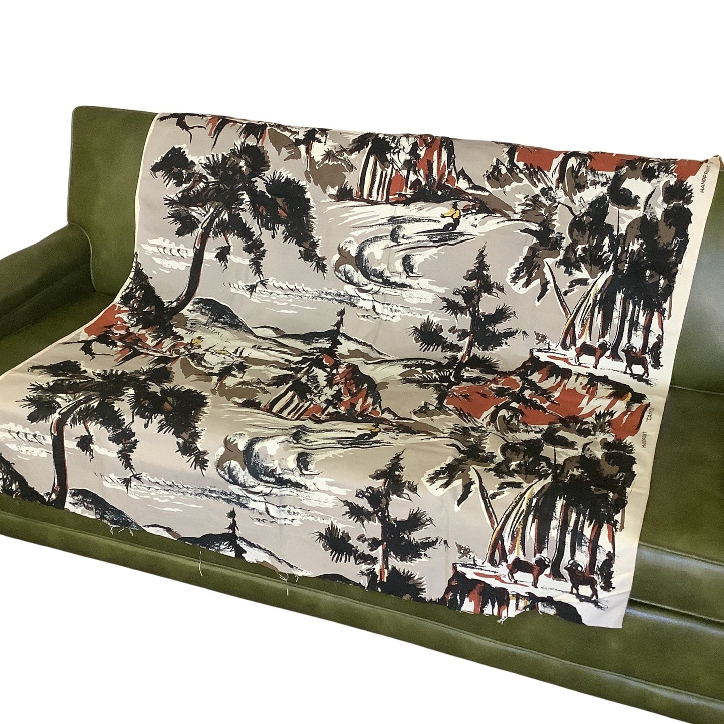Canyon Western Barkcloth