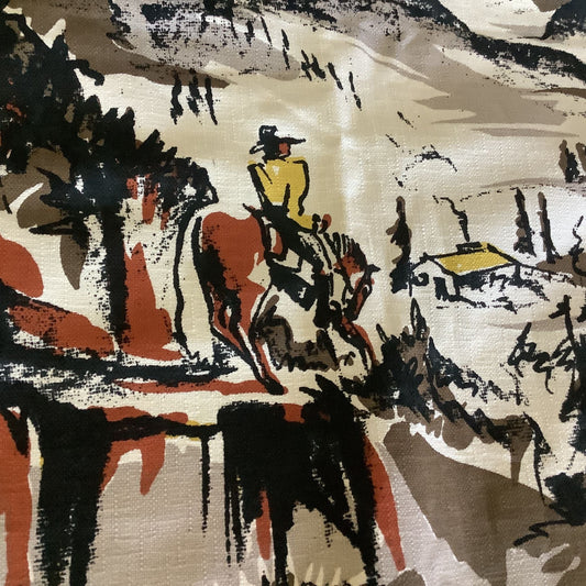 Canyon Western Barkcloth