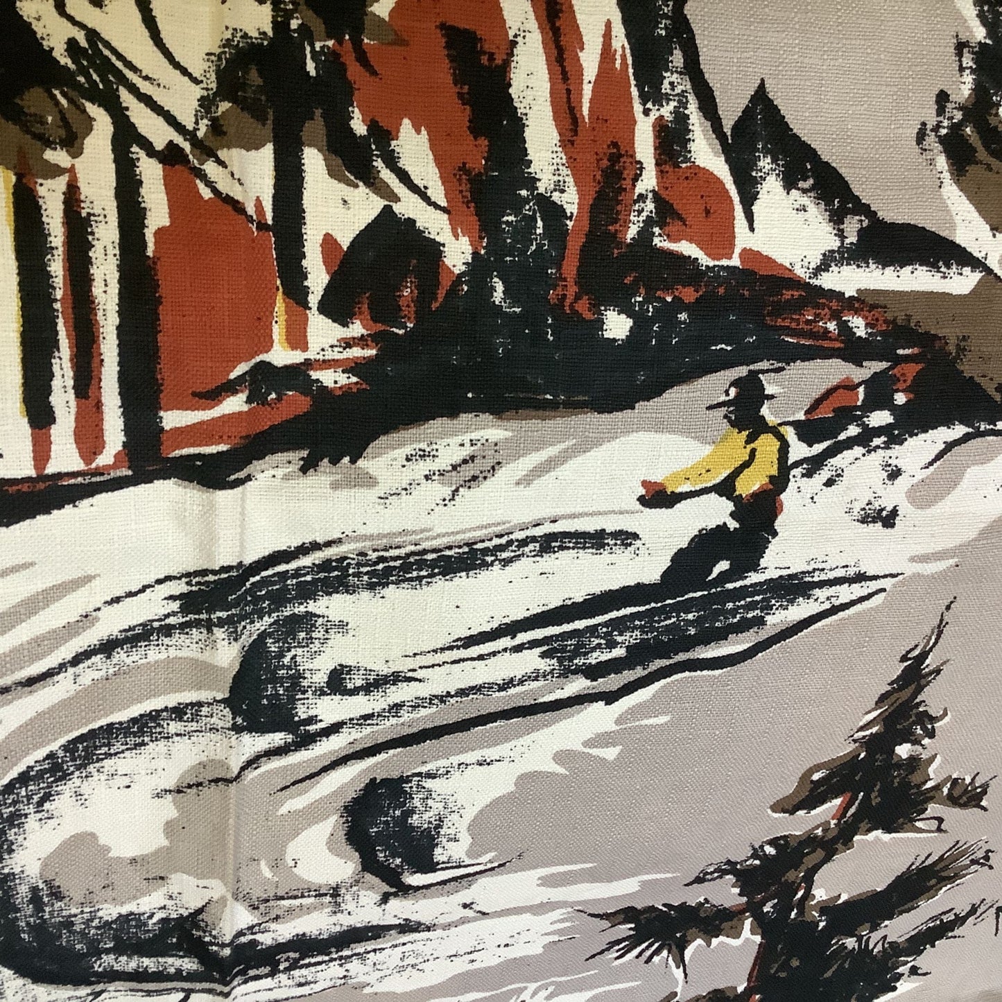 Canyon Western Barkcloth