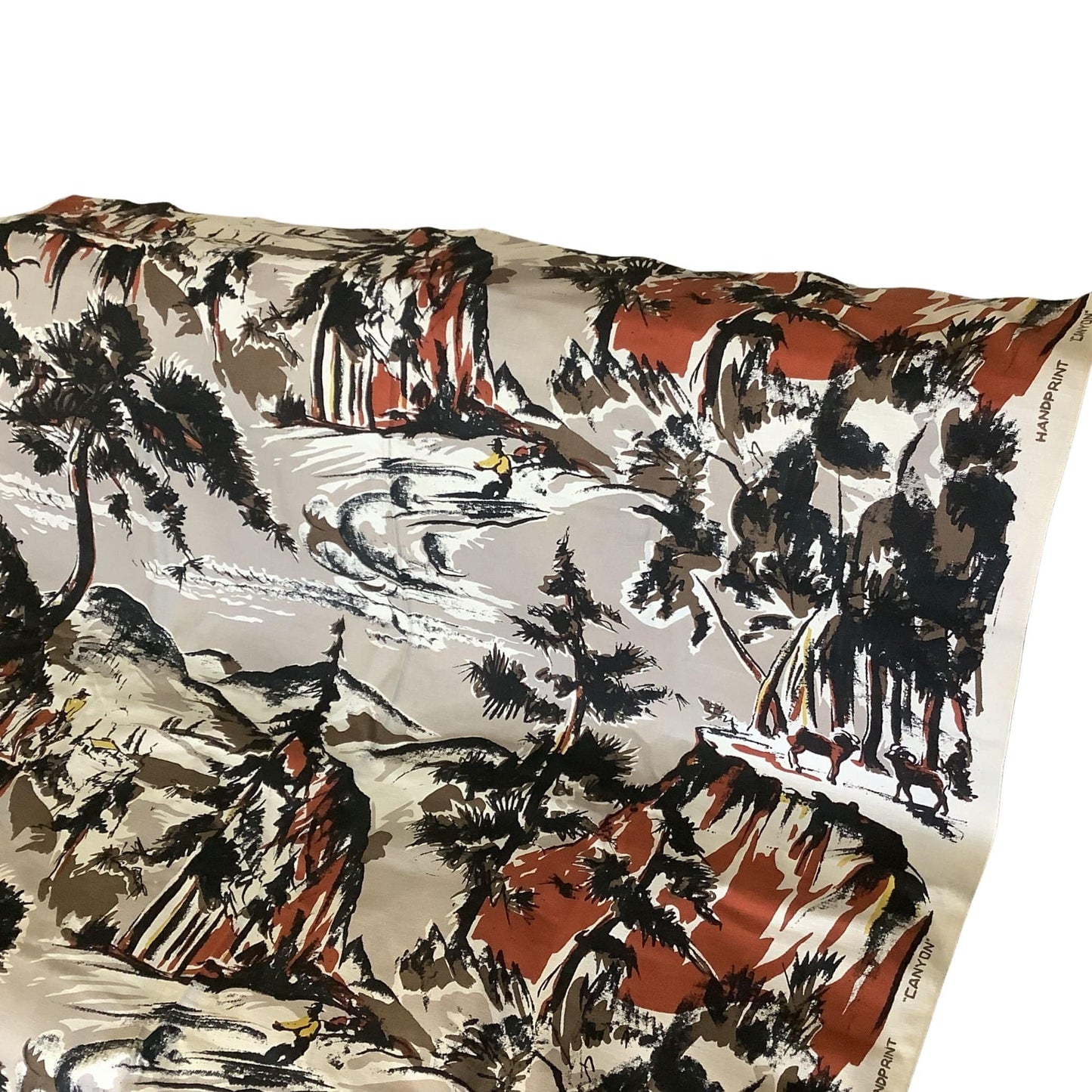 Canyon Western Barkcloth
