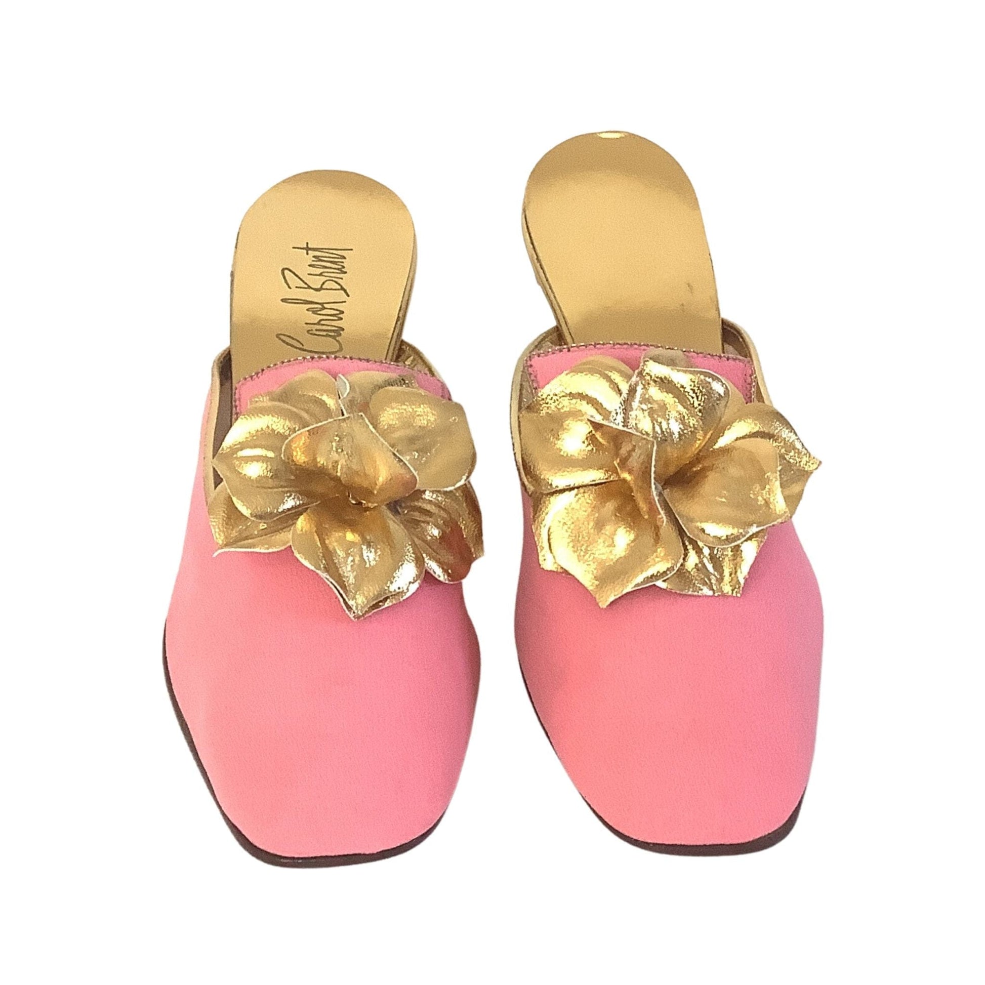 Carol Brent Pink Slippers
