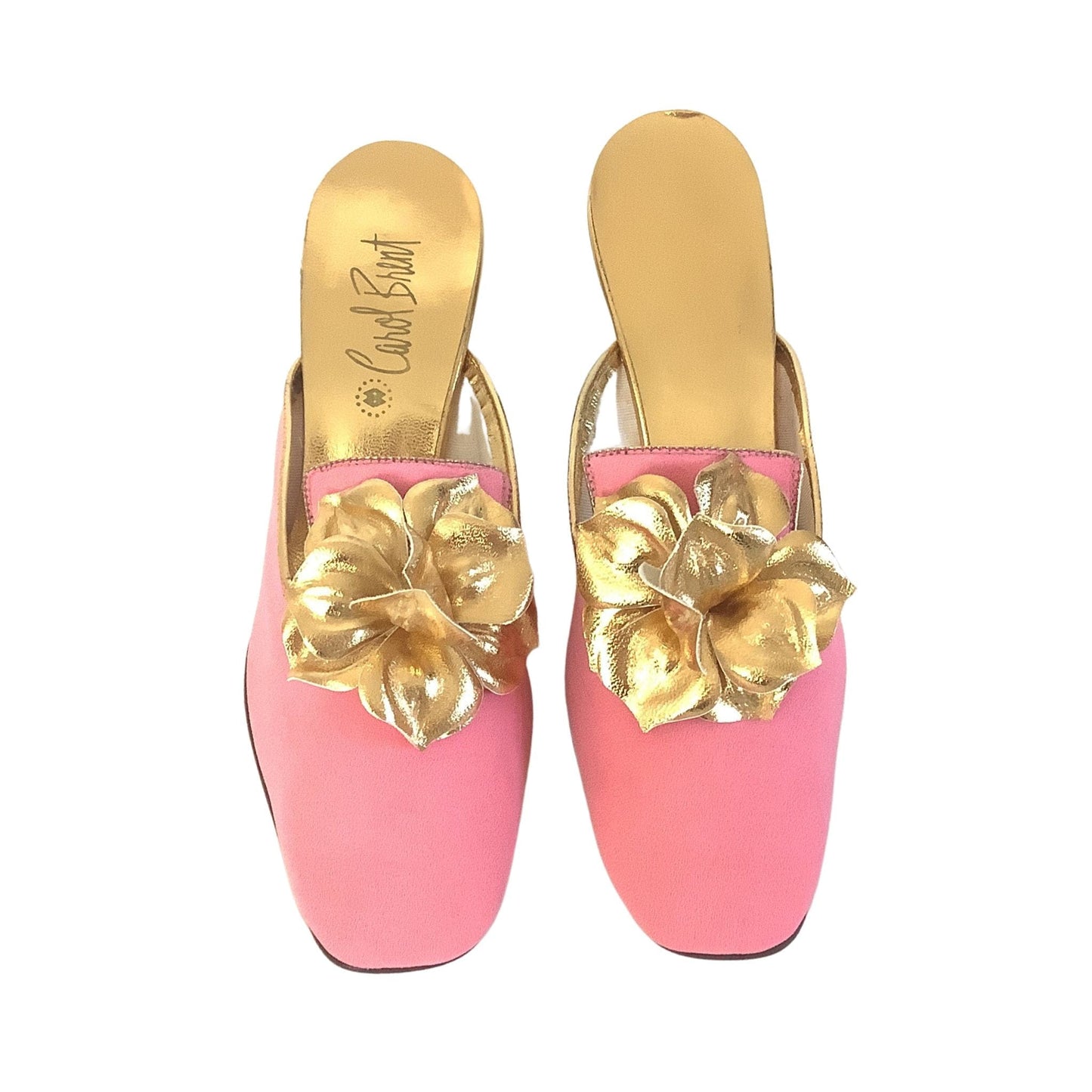 Carol Brent Pink Slippers