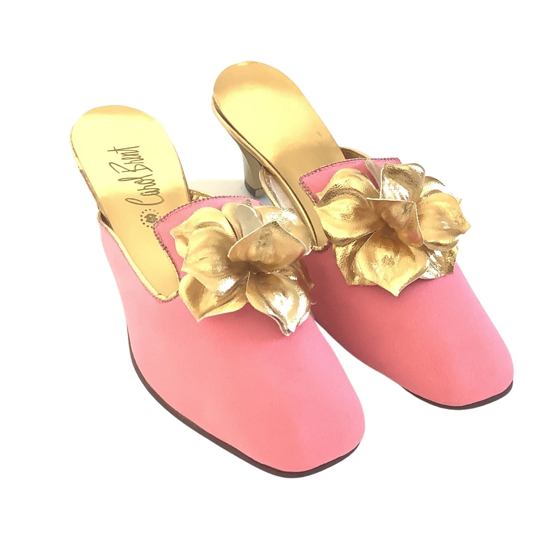 Carol Brent Pink Slippers