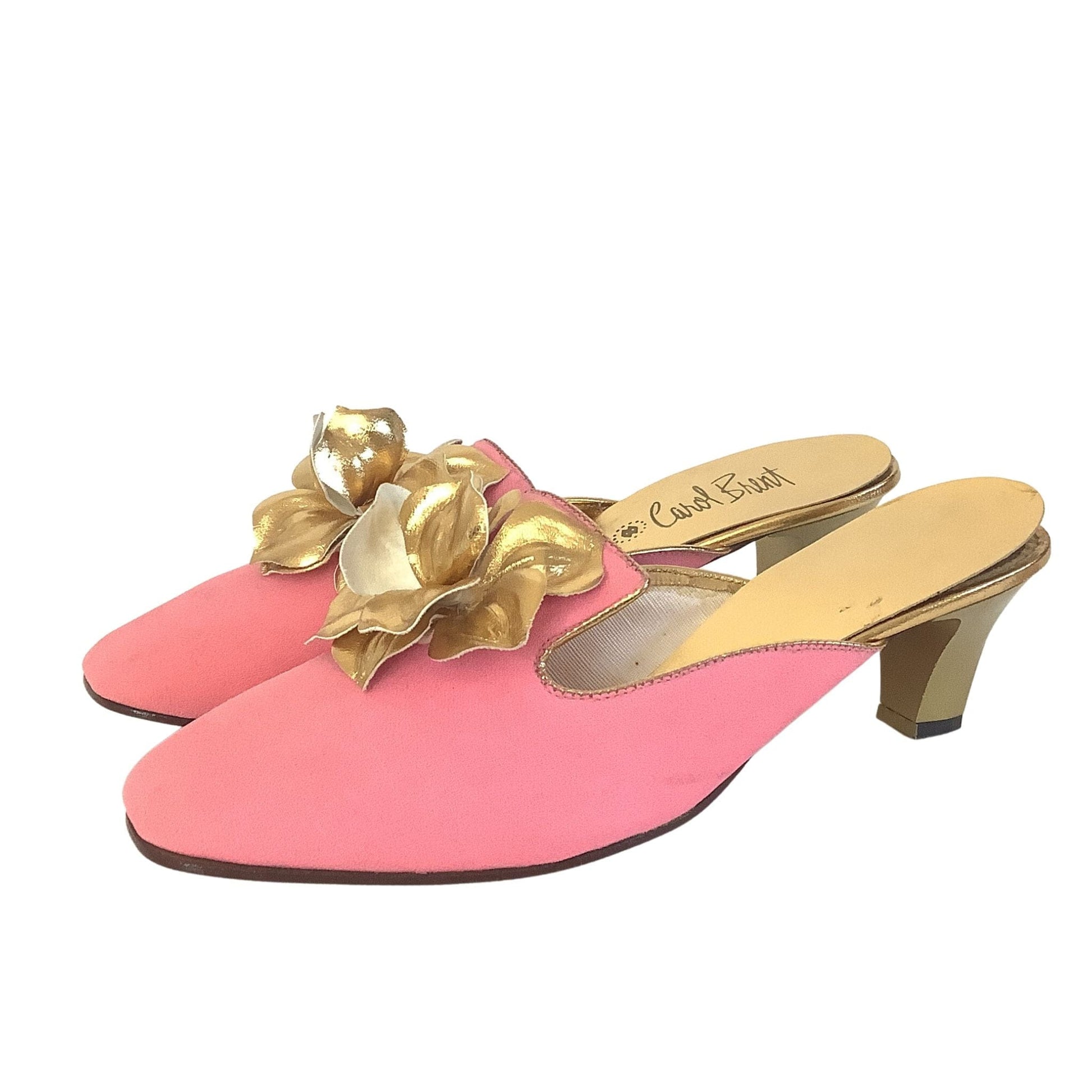 Carol Brent Pink Slippers