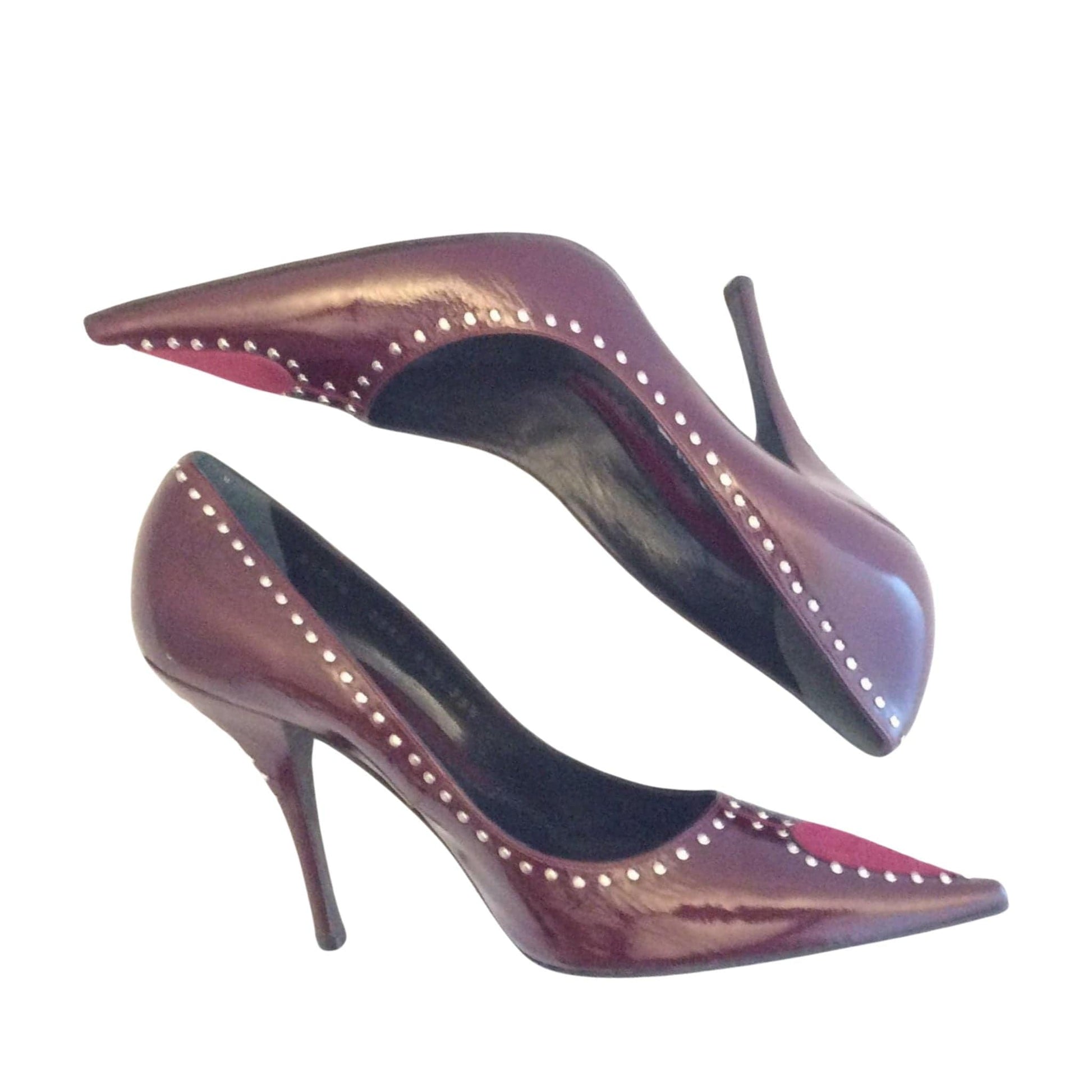 Casadei Burgundy Heels