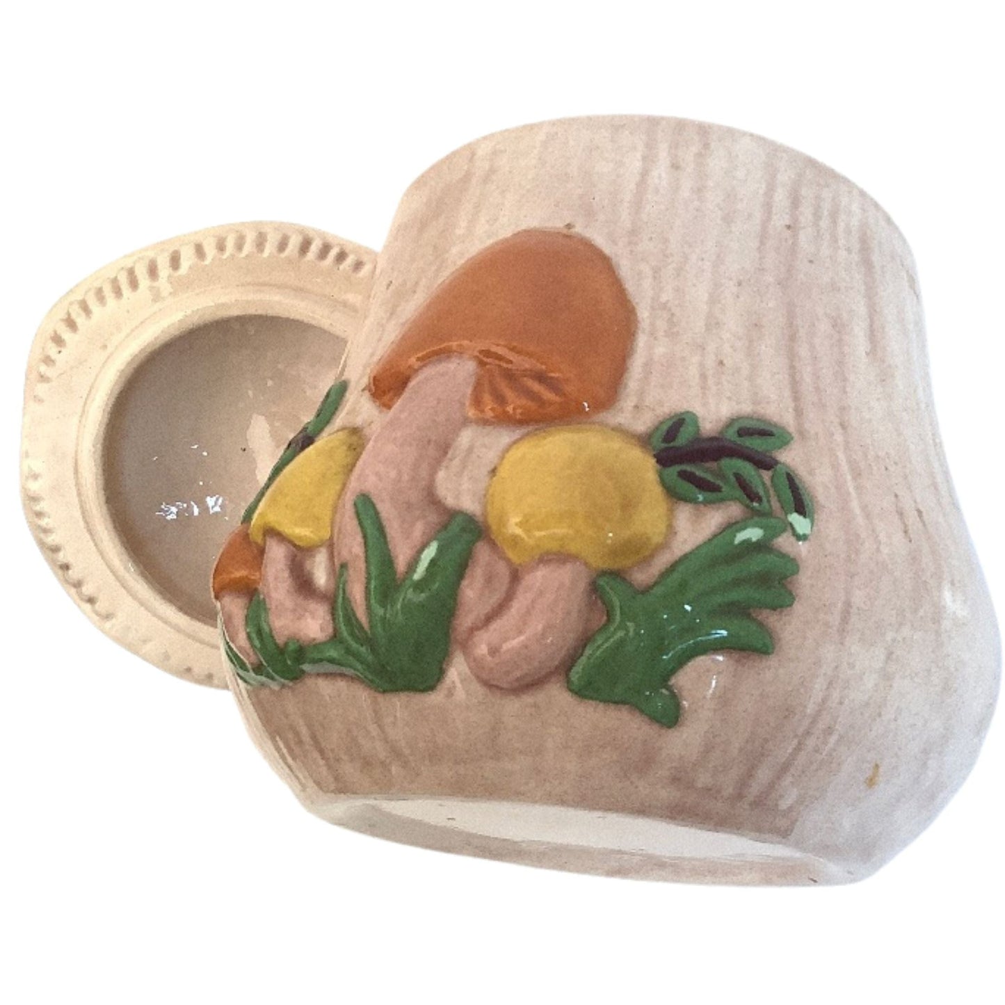 Ceramic Mushroom Canisters