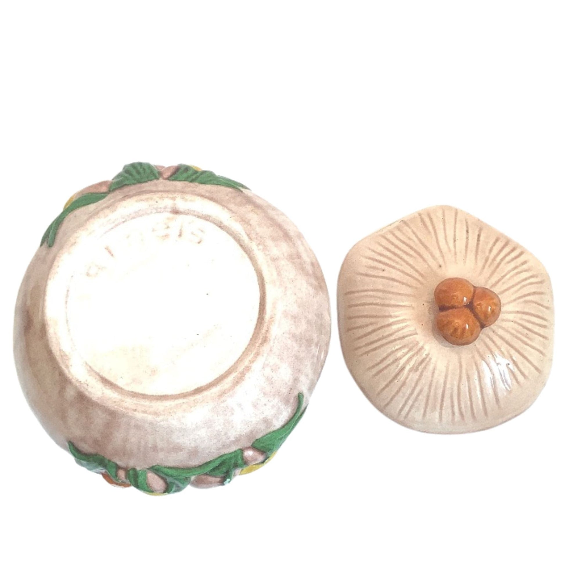 Ceramic Mushroom Canisters