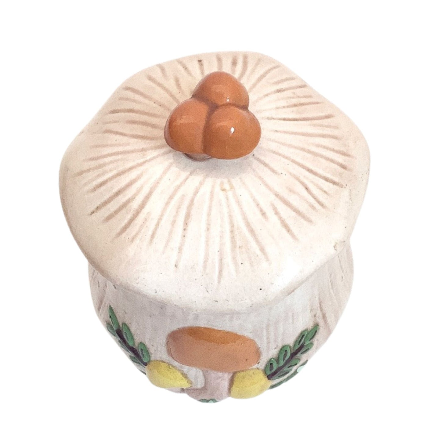 Ceramic Mushroom Canisters