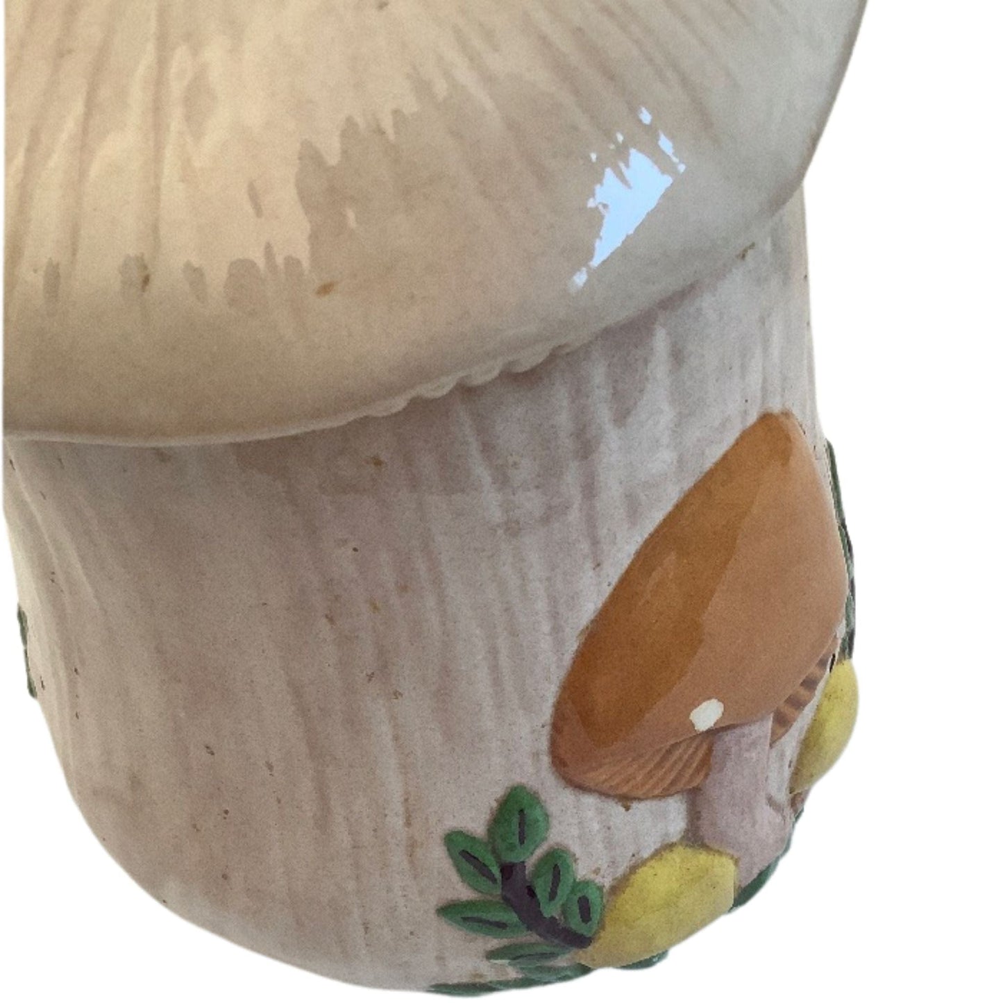 Ceramic Mushroom Canisters