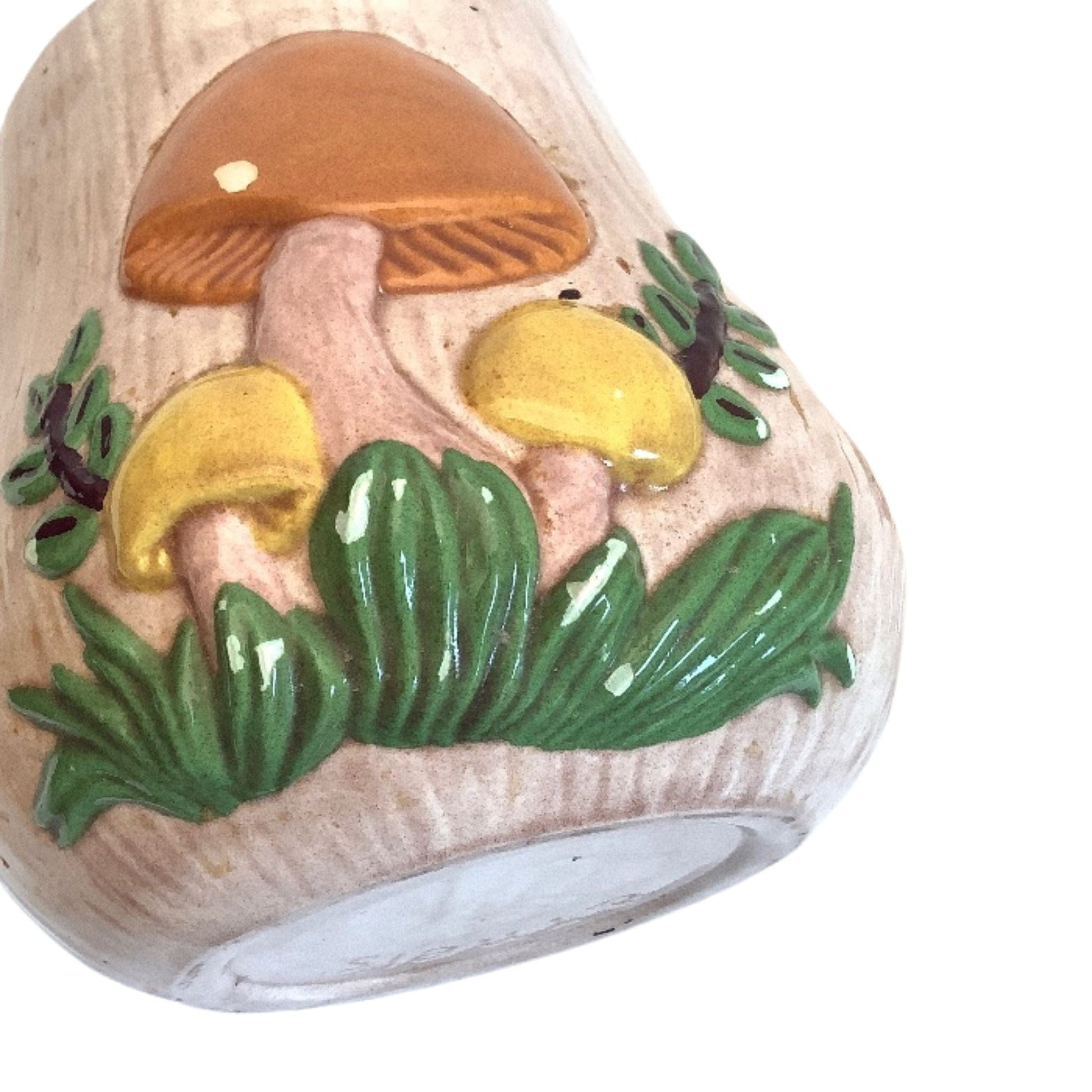 Ceramic Mushroom Canisters