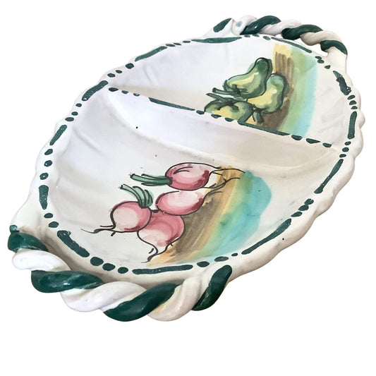 Vintage Ceramic Relish Dishes