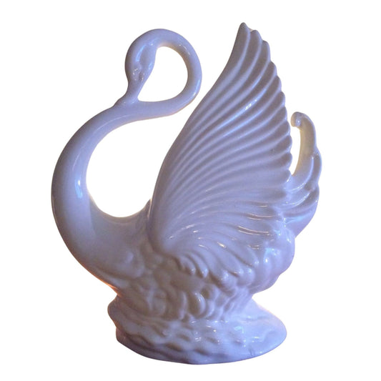 Ceramic Swan TV Lamp