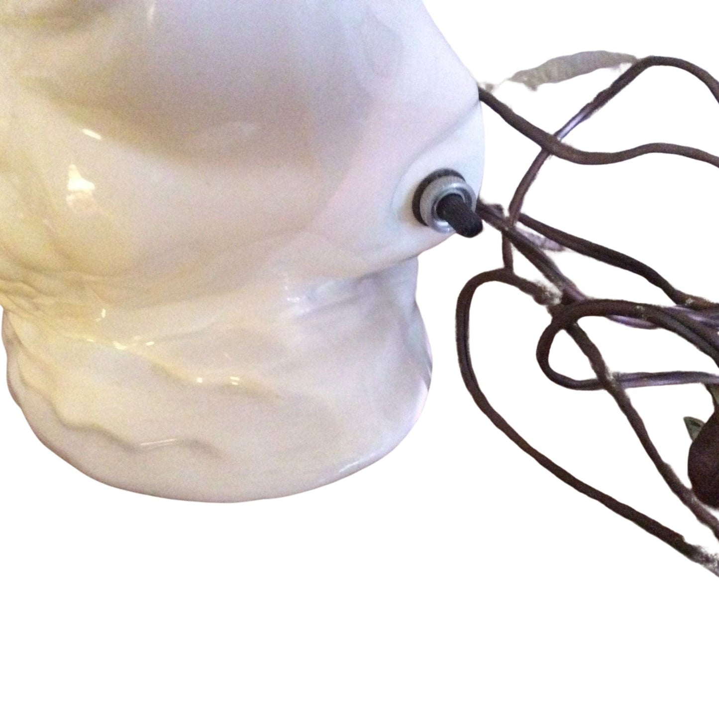 Ceramic Swan TV Lamp