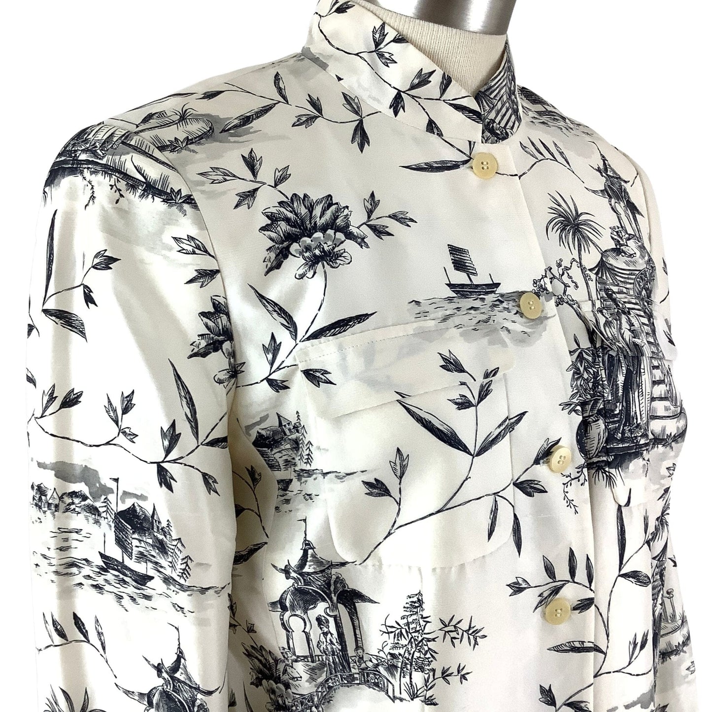 Chinoiserie Vintage Pantsuit