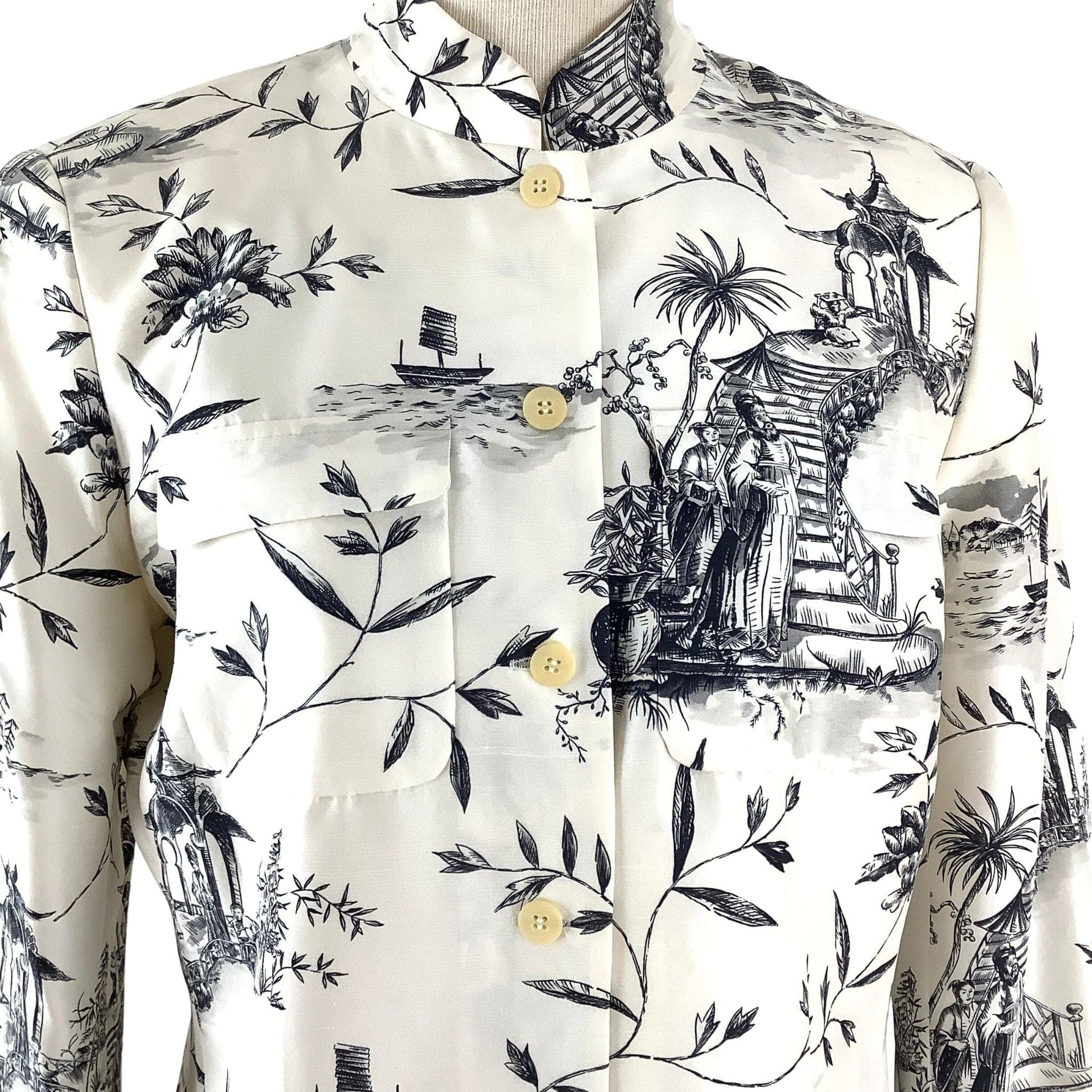 Chinoiserie Vintage Pantsuit