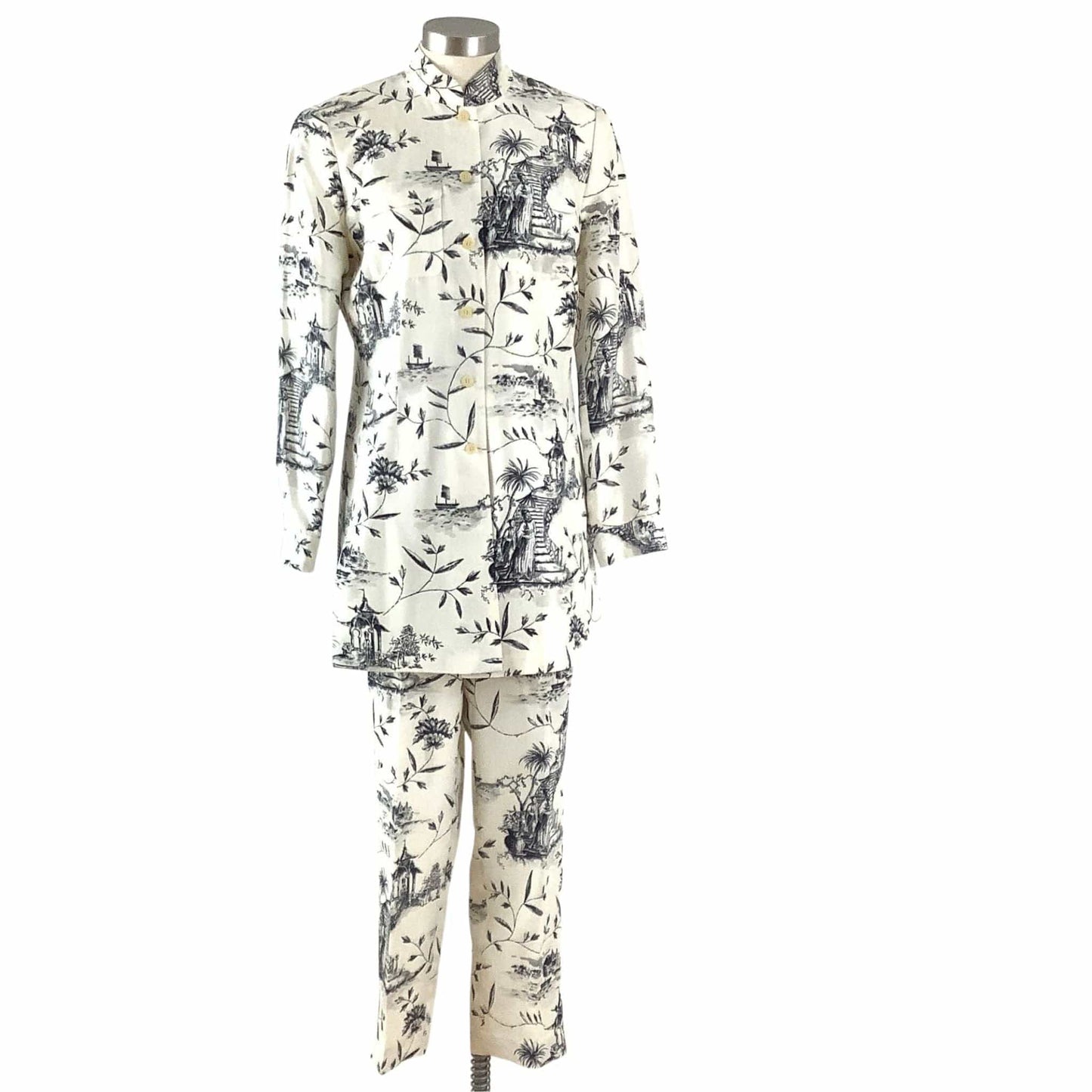 Chinoiserie Vintage Pantsuit