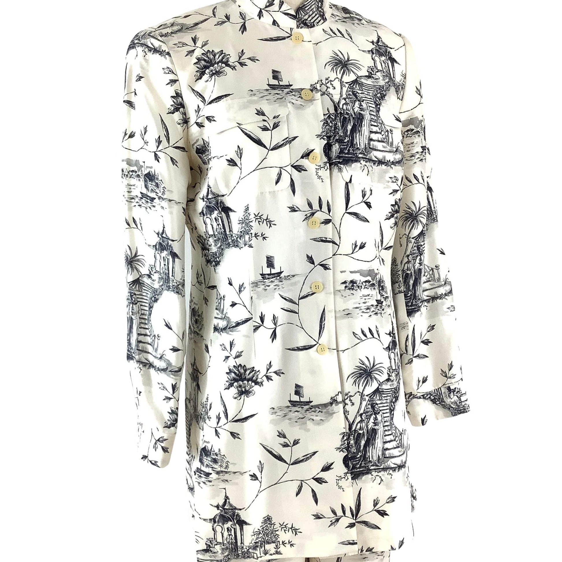 Chinoiserie Vintage Pantsuit
