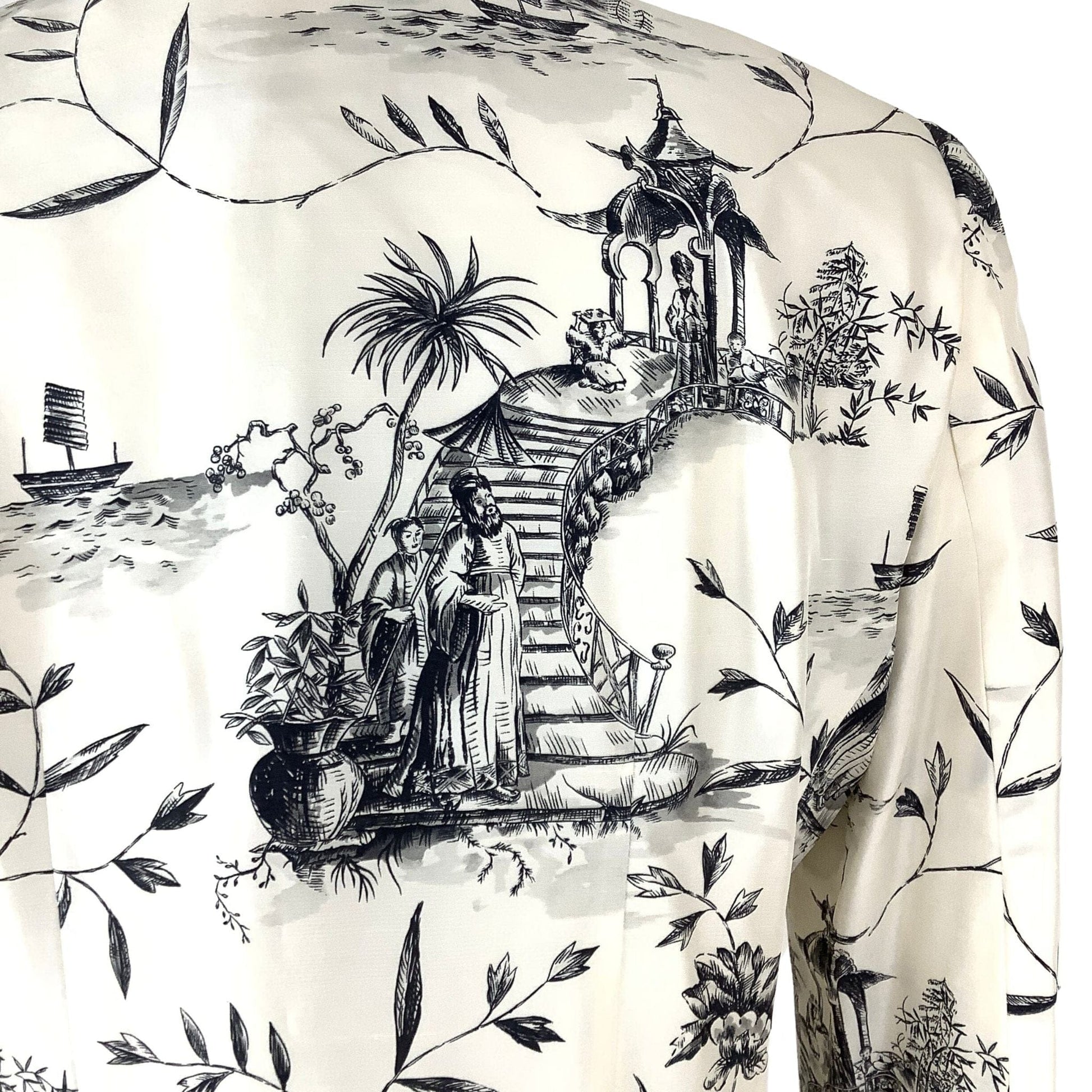 Chinoiserie Vintage Pantsuit