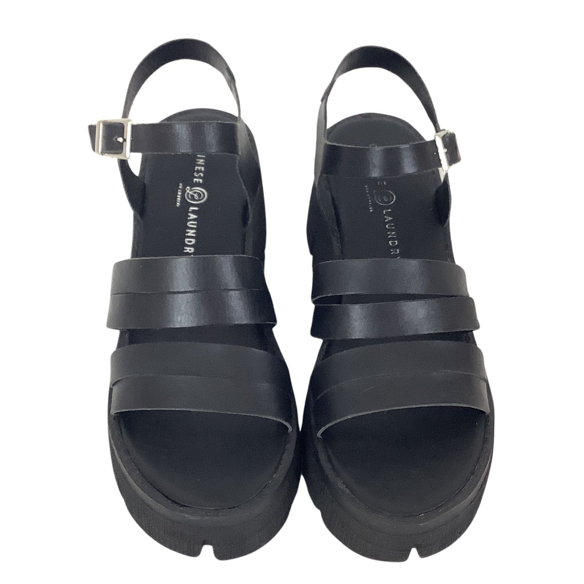Chunky Black Sandals