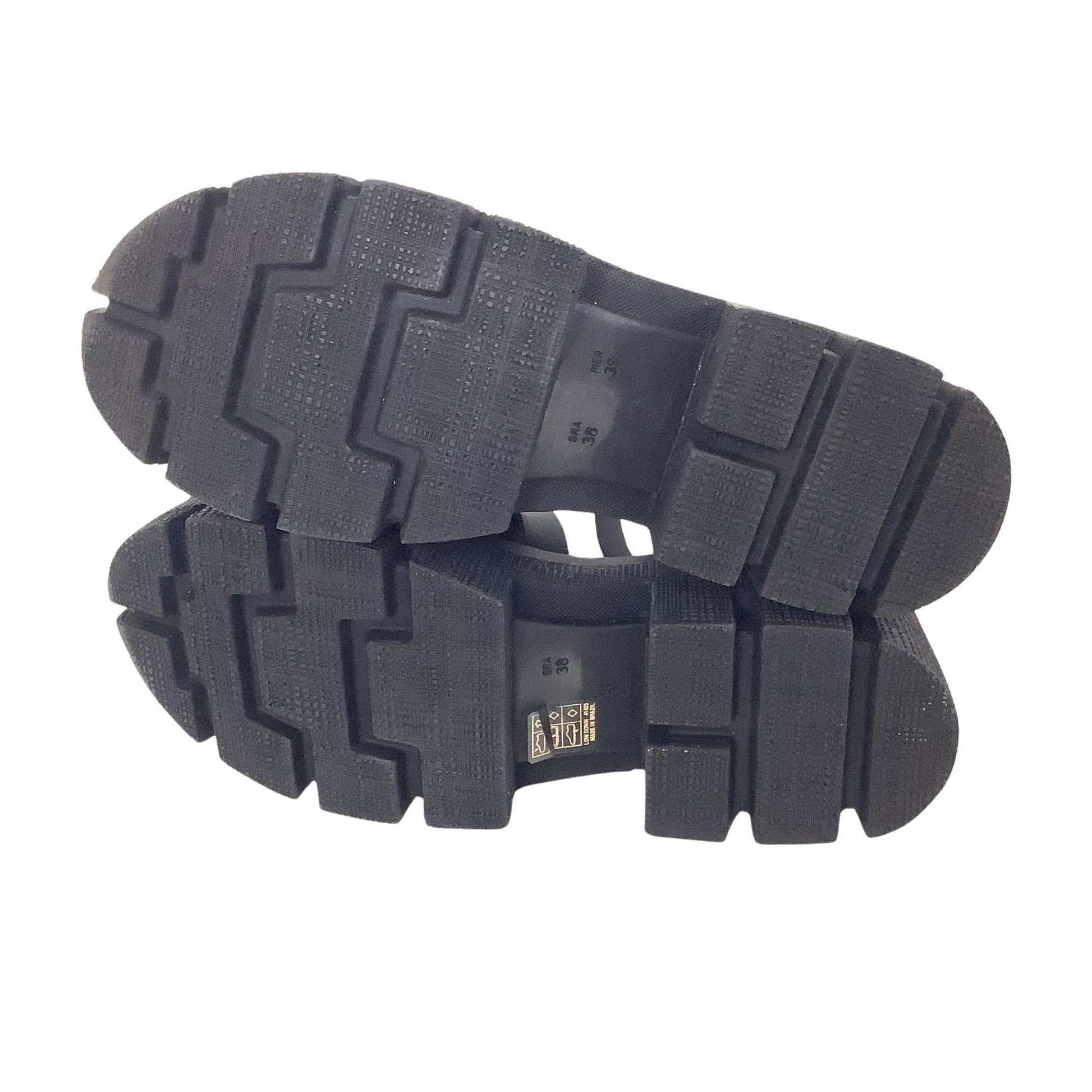 Chunky Black Sandals