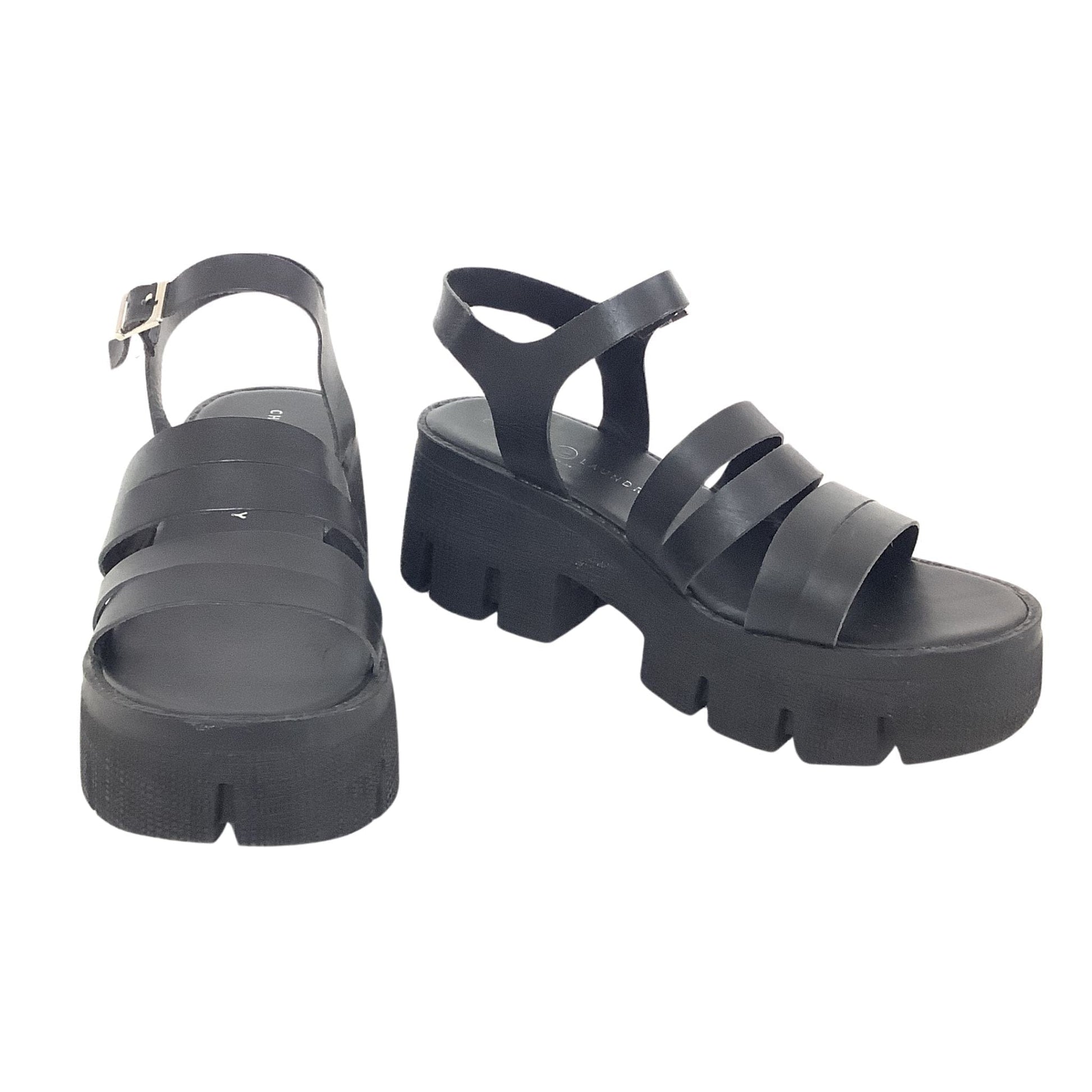 Chunky Black Sandals