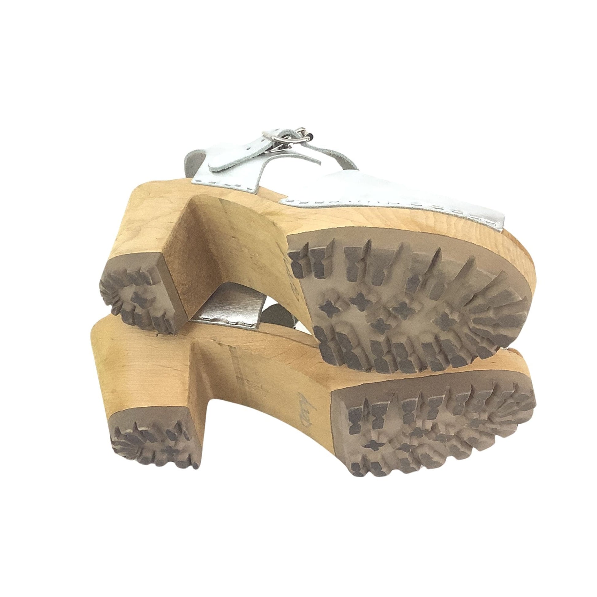 Chunky Metallic Sandals